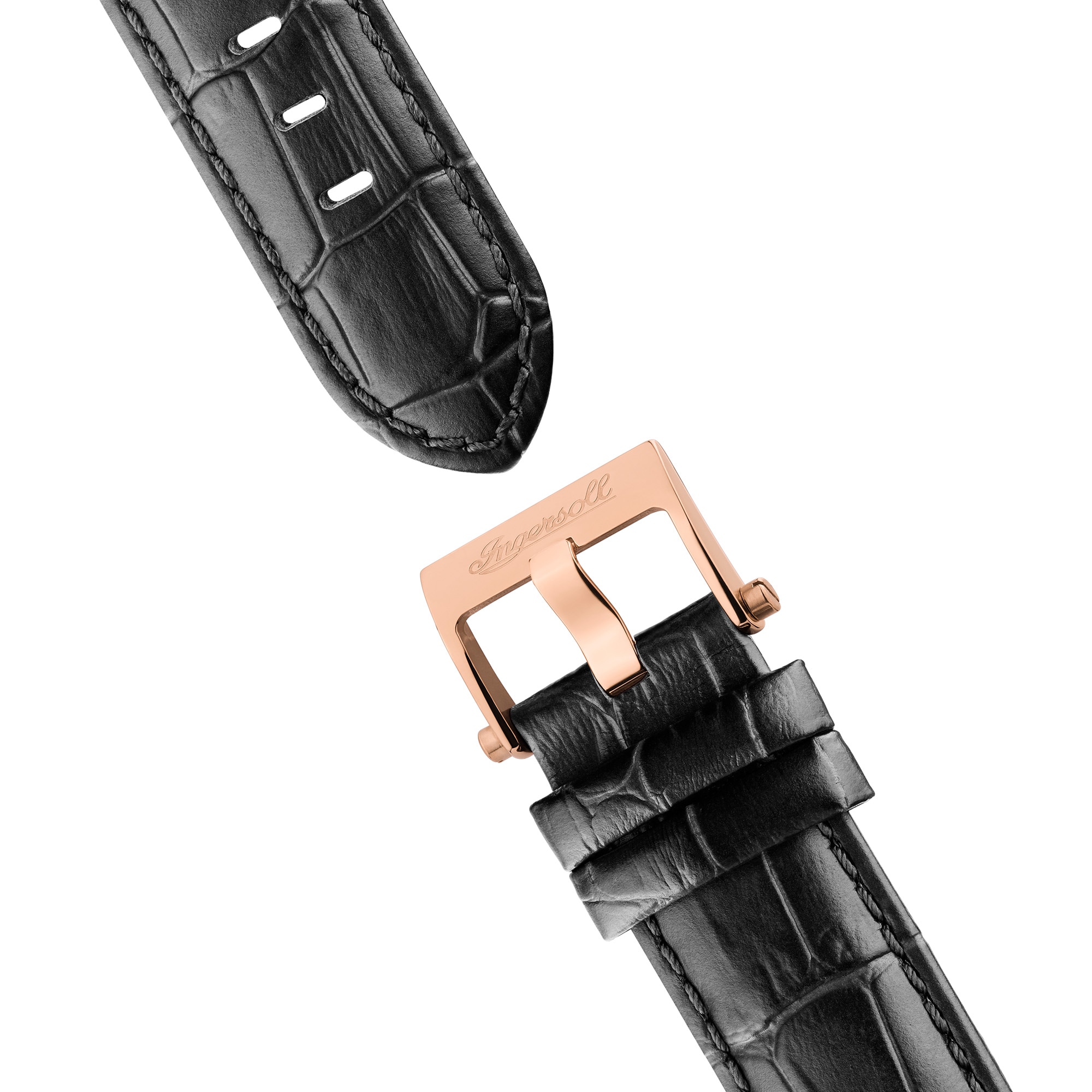 Ingersoll Automatikuhr »The Herald« Armbanduhr, Herrenuhr, Mechanische Uhr, Lederarmband, analog