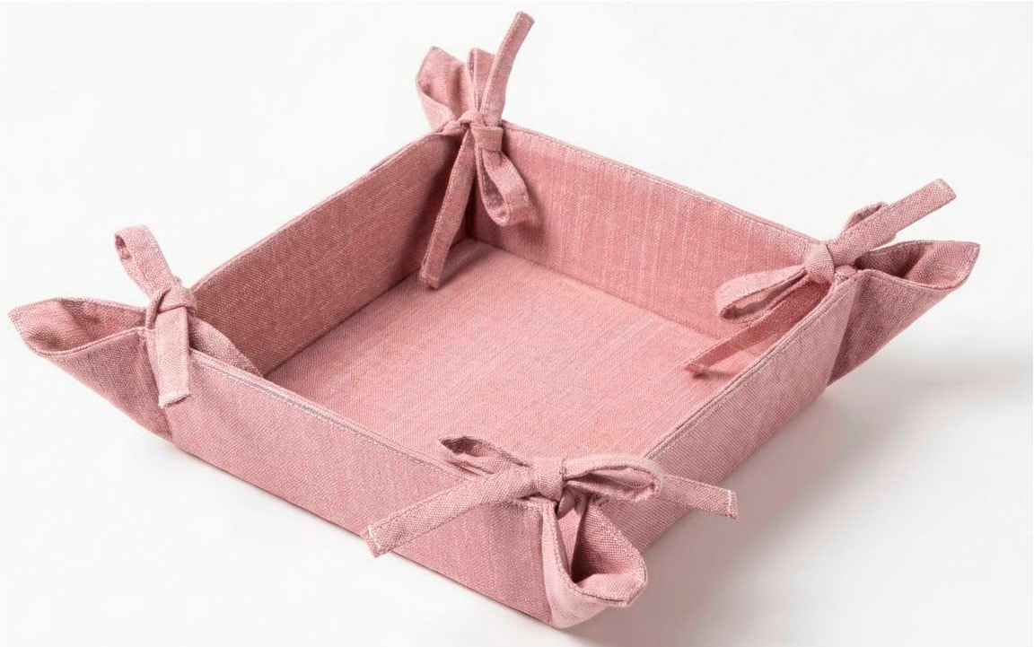 Home affaire Brotkorb "Brotkorb Rose 20x20cm"
