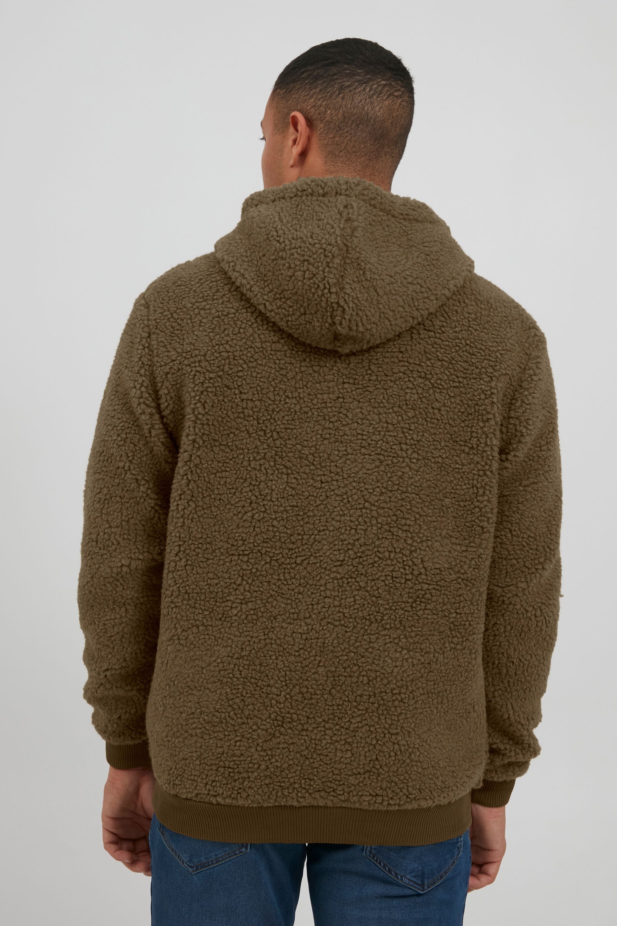 !Solid Fellimitatjacke »Fellimitatjacke SDVig«, mit Kapuze