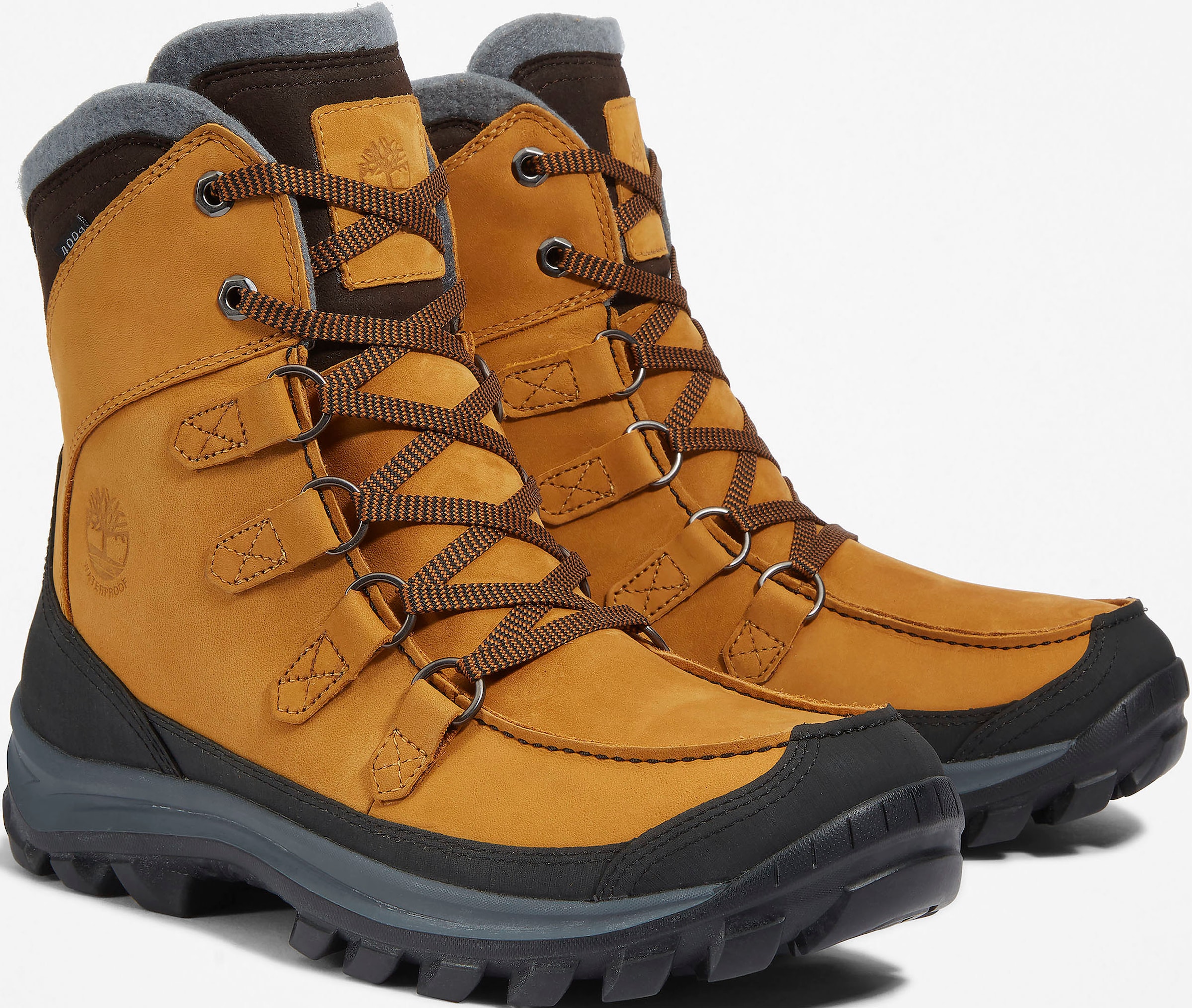 Timberland Schnürboots »Chillberg Premium WP INS«, Winterstiefel, Schnürstiefel, Winterschuhe, wasserdicht, gefüttert