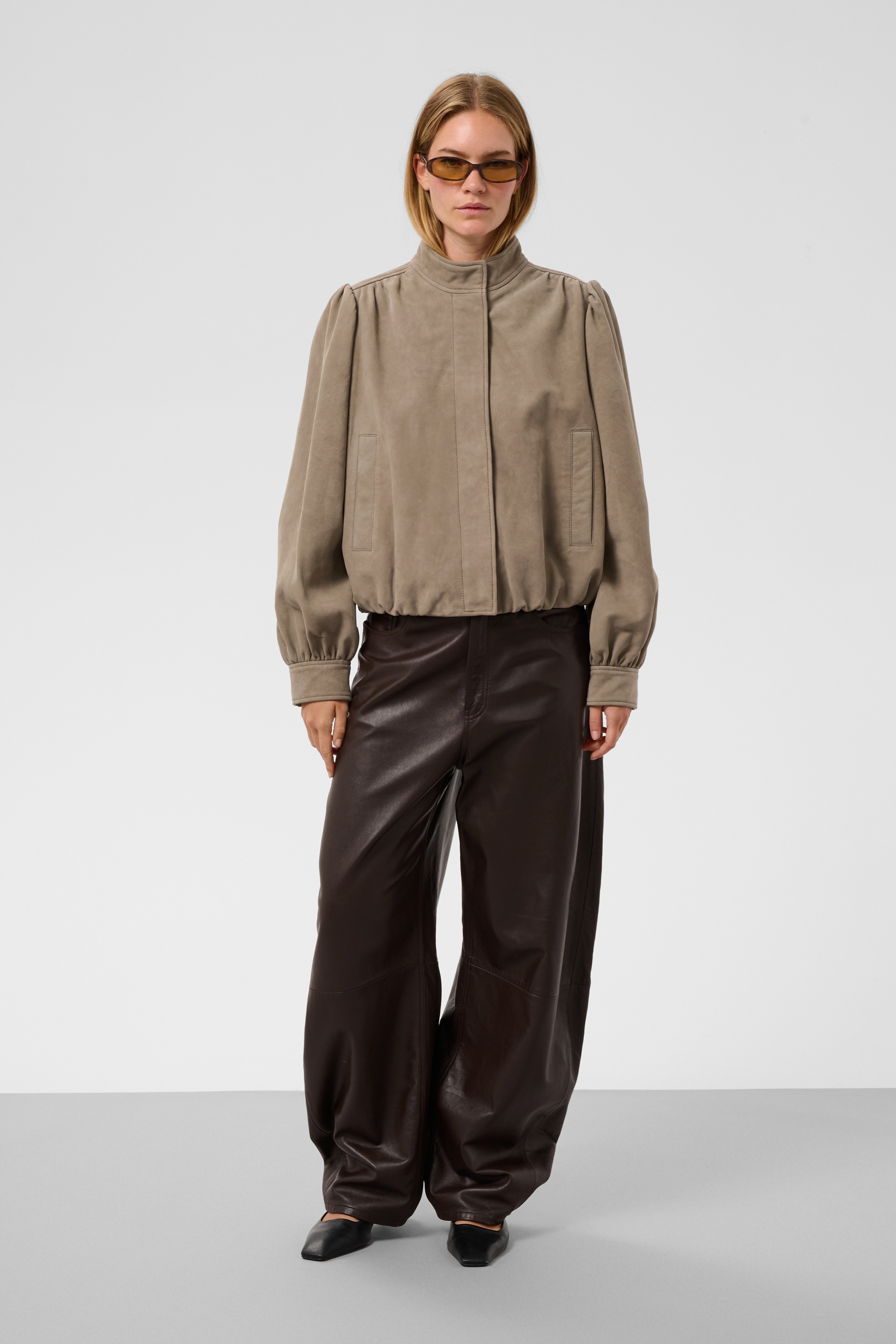SOAKED IN LUXURY Lederjacke »Damen Lederjacke SLParvati«