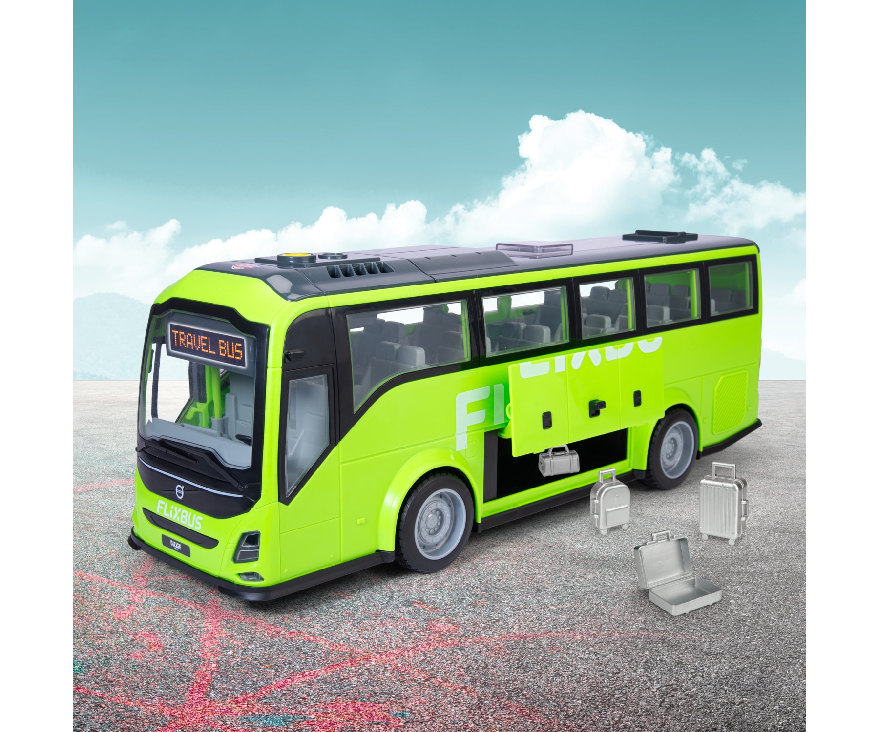 Dickie Toys Spielzeug-Bus »Giant Flixbus« mit Licht und Sound