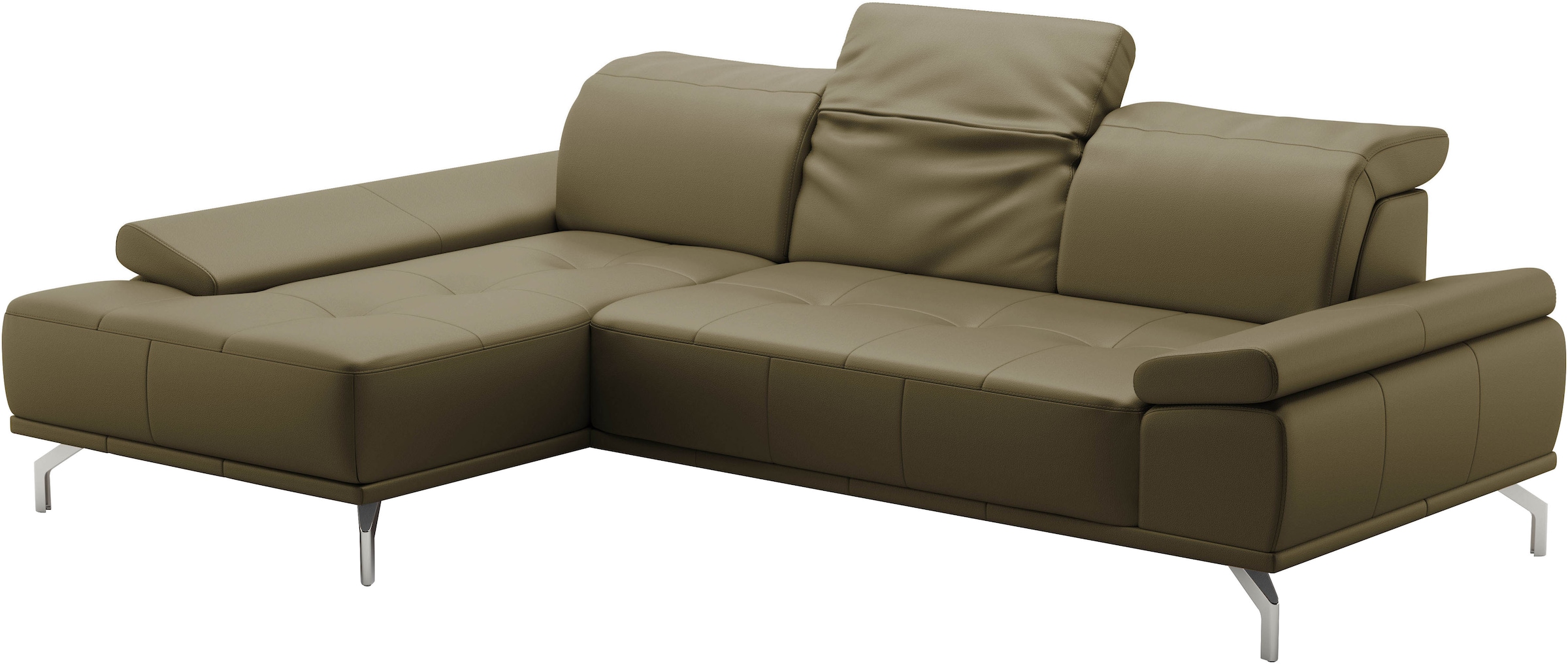 Places of Style Ecksofa »Caluna«, Inkl.Sitztiefenverstellung