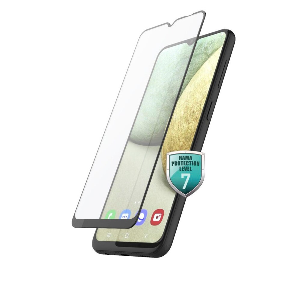 Hama Displayschutzglas »Full-Screen-Schutzglas f. Galaxy A03s A12 A13 5G A32 5G Schwarz«