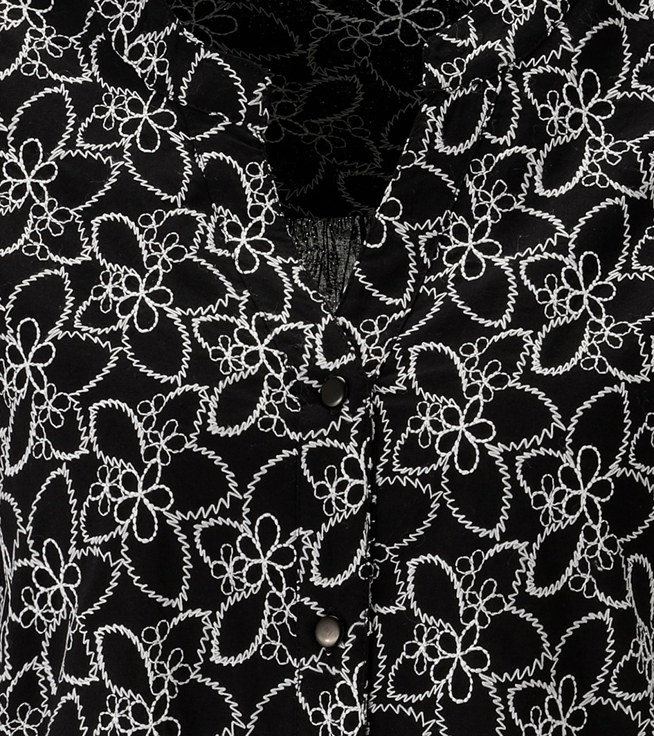 Aniston SELECTED Langarmbluse mit trendiger und aufwendiger Stickerei allover