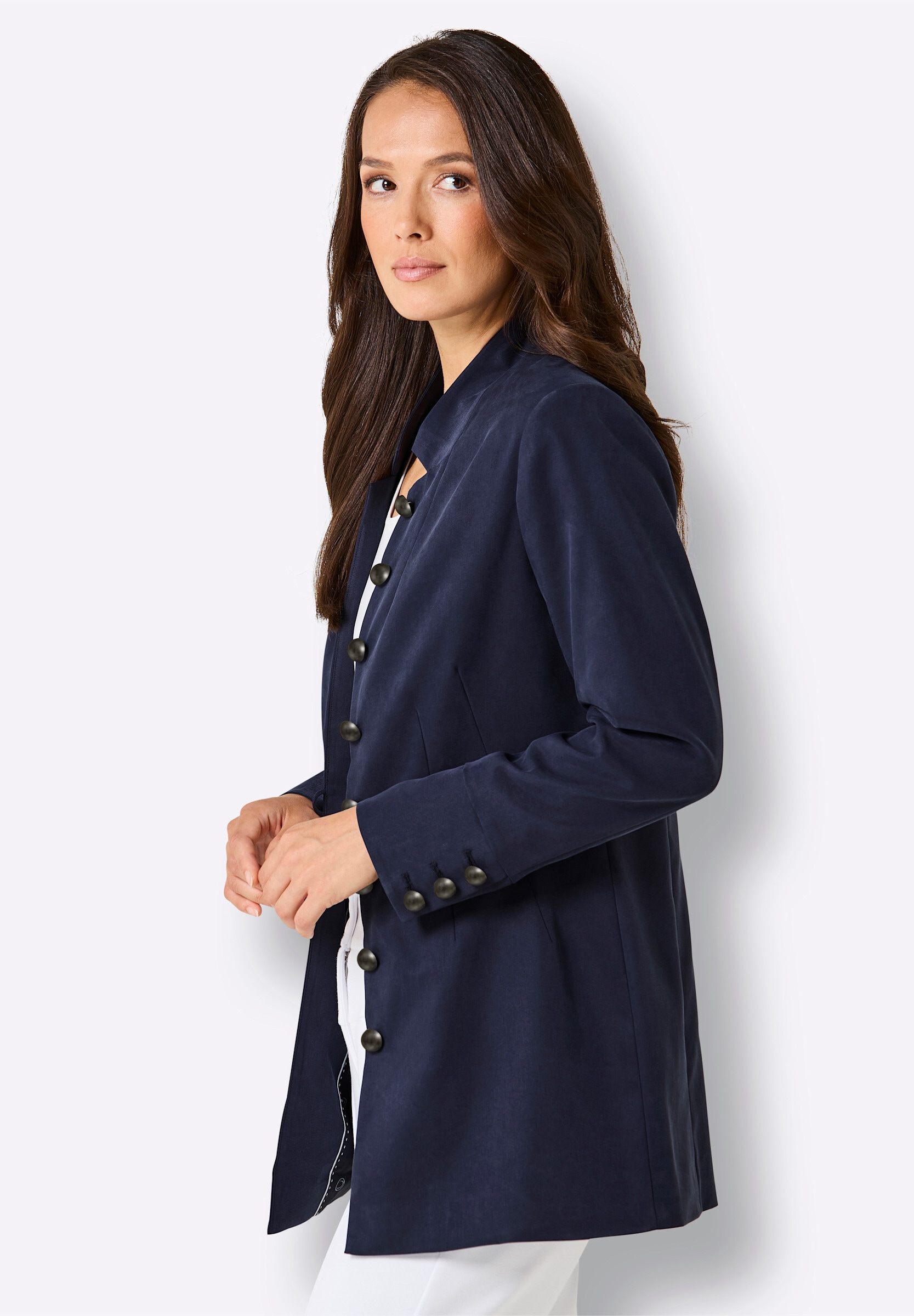 creation L Longblazer »Lyocell-Mix-Longblazer Longblazer im Lyocell-Mix«