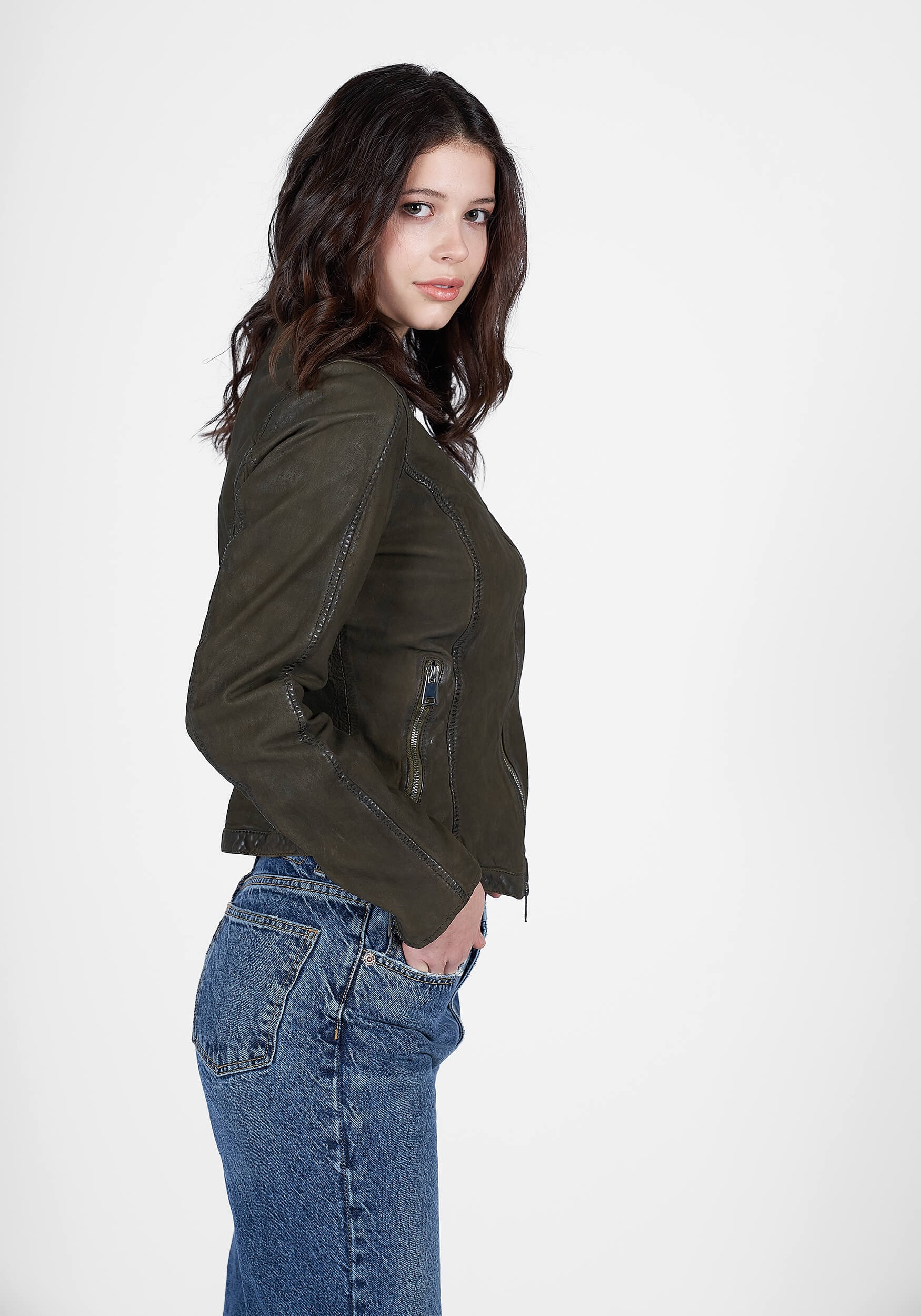 Freaky Nation Lederjacke »Fast Tula«