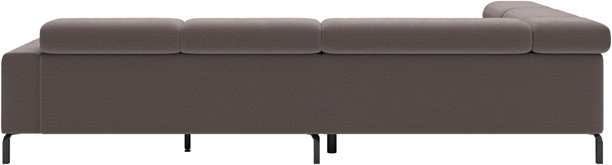Home affaire Ecksofa »Antonelli, L-Form,  incl. Kopfteilverstellung, Breite 312 cm« wahlweise elektrische Sitztiefenverstellung