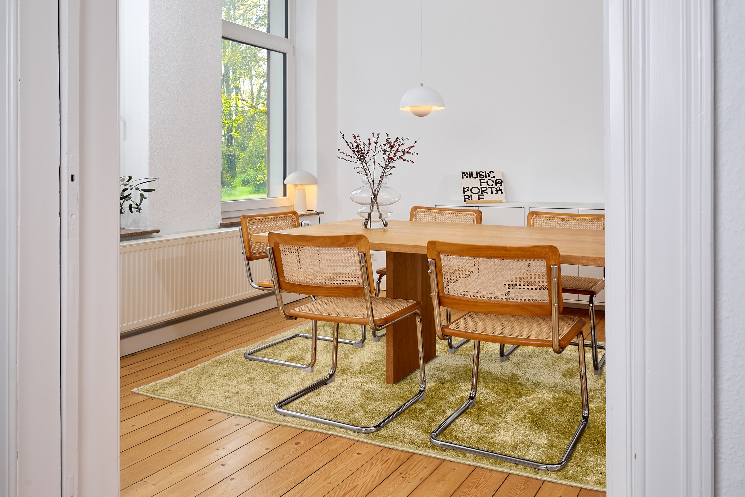 ASTRA Teppich »Stevie 250« rechteckig 9 mm Höhe weicher Kurzflor, gewebt, Wohnzimmer, Schlafzimmer