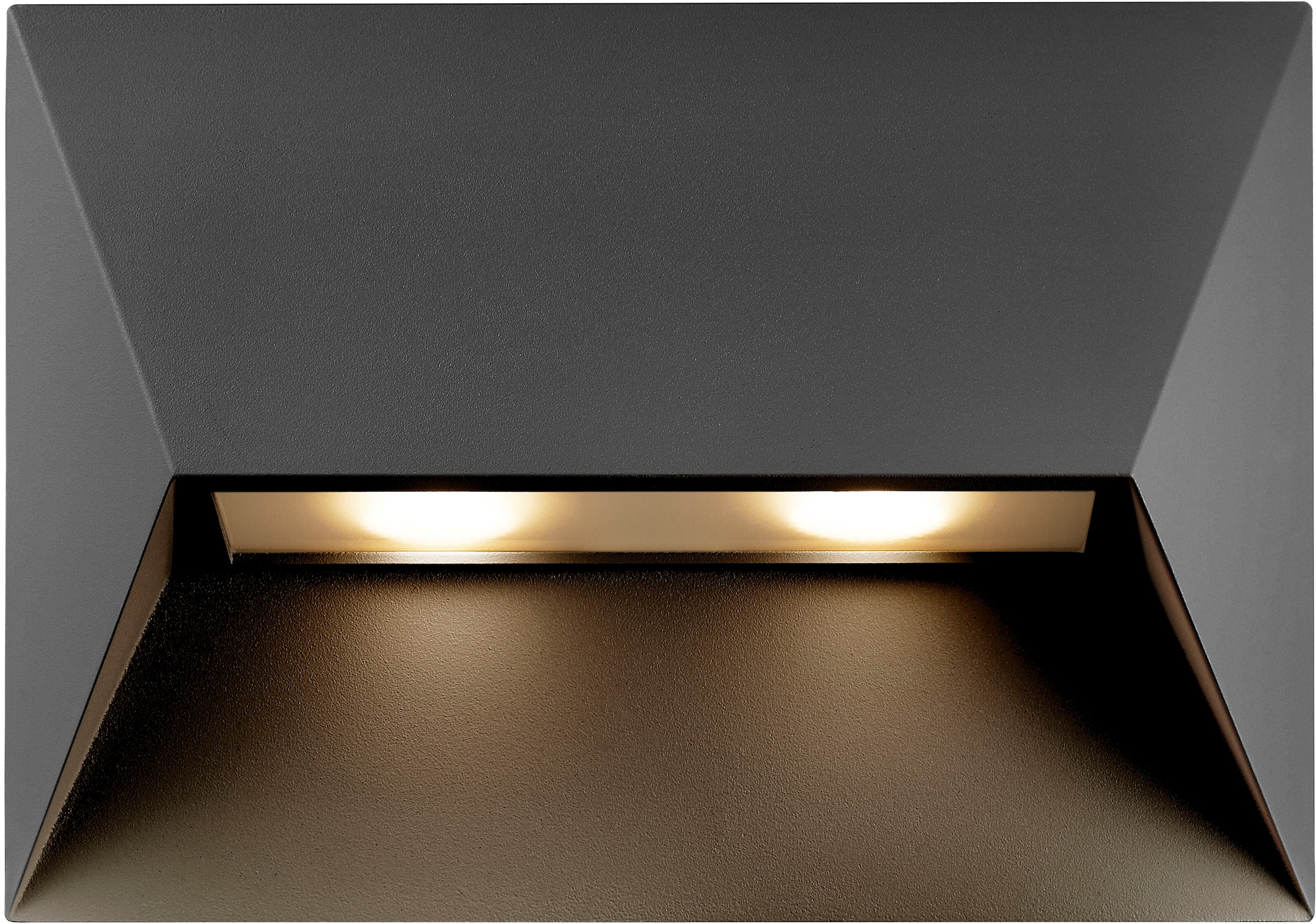 Nordlux Außen-Wandleuchte »Pontio«, Architekturdesign, austauschbare Stabiles kaufen 3 Glühbirne, Jahren XXL mit Garantie | online Metall-Gehäuse