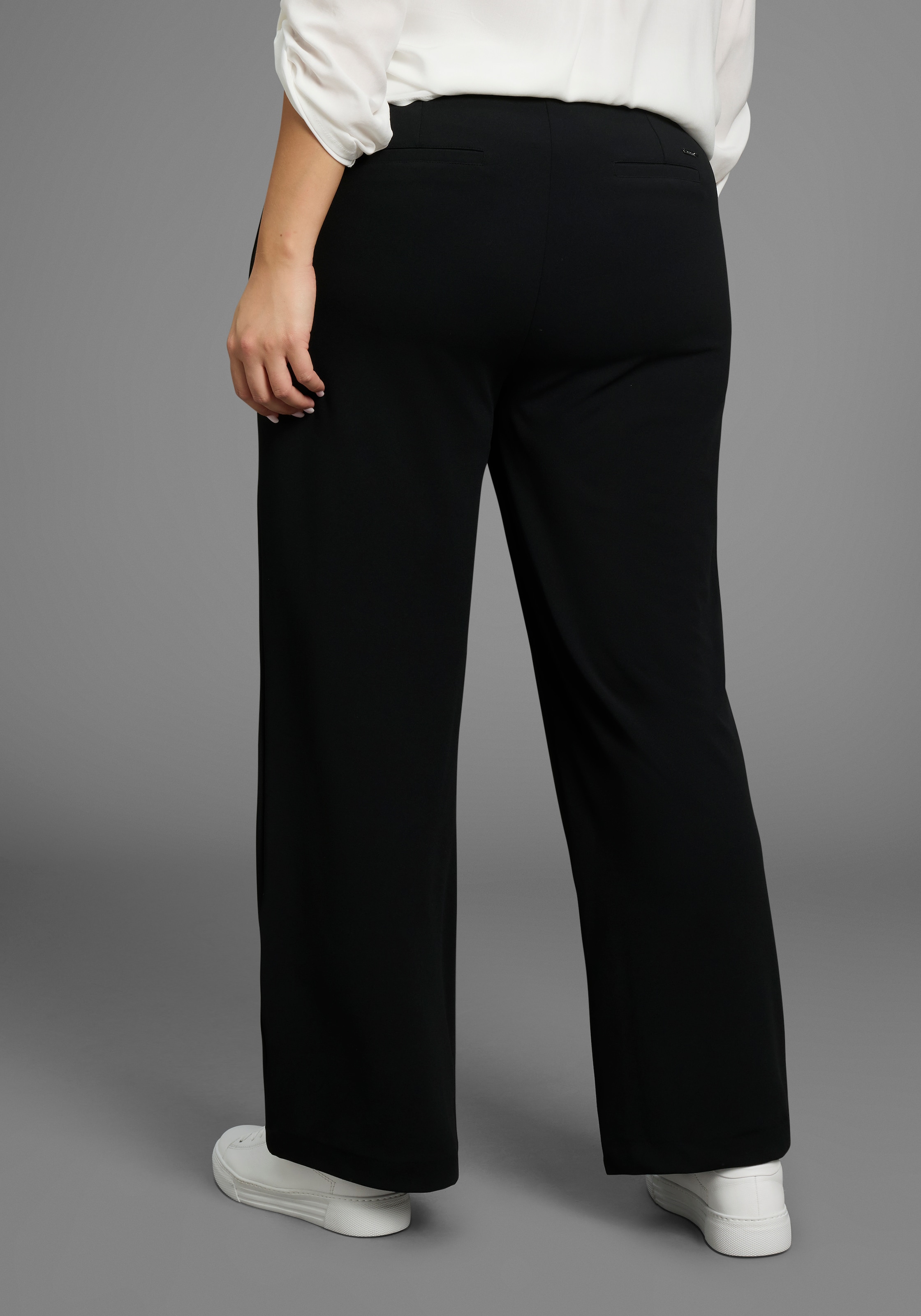 Laura Scott CURVE Schlupfhose, aus formstabilem, elastischem Stoff mit weitem Bein - GROSSE GRÖSSE