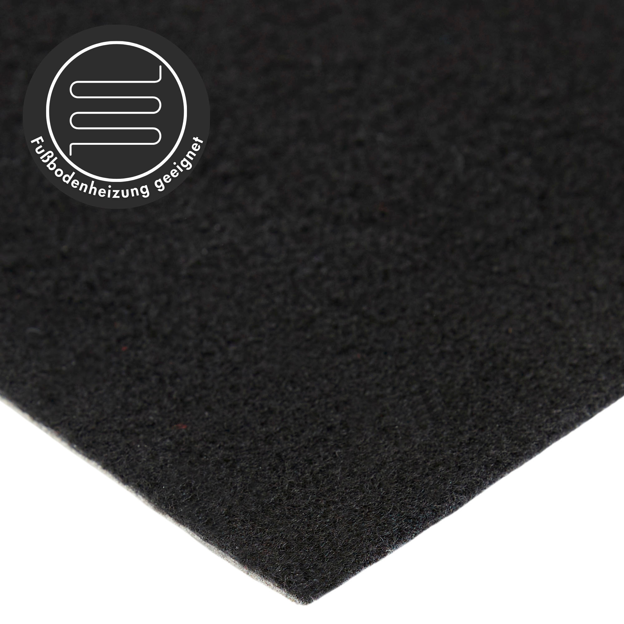 Andiamo Teppichboden »Sina, Velours, Made in Belgium«, rechteckig, 9 mm Höhe, Uni Farben, Breite 400 cm, strapazierfähig, pflegeleicht, Wohnzimmer
