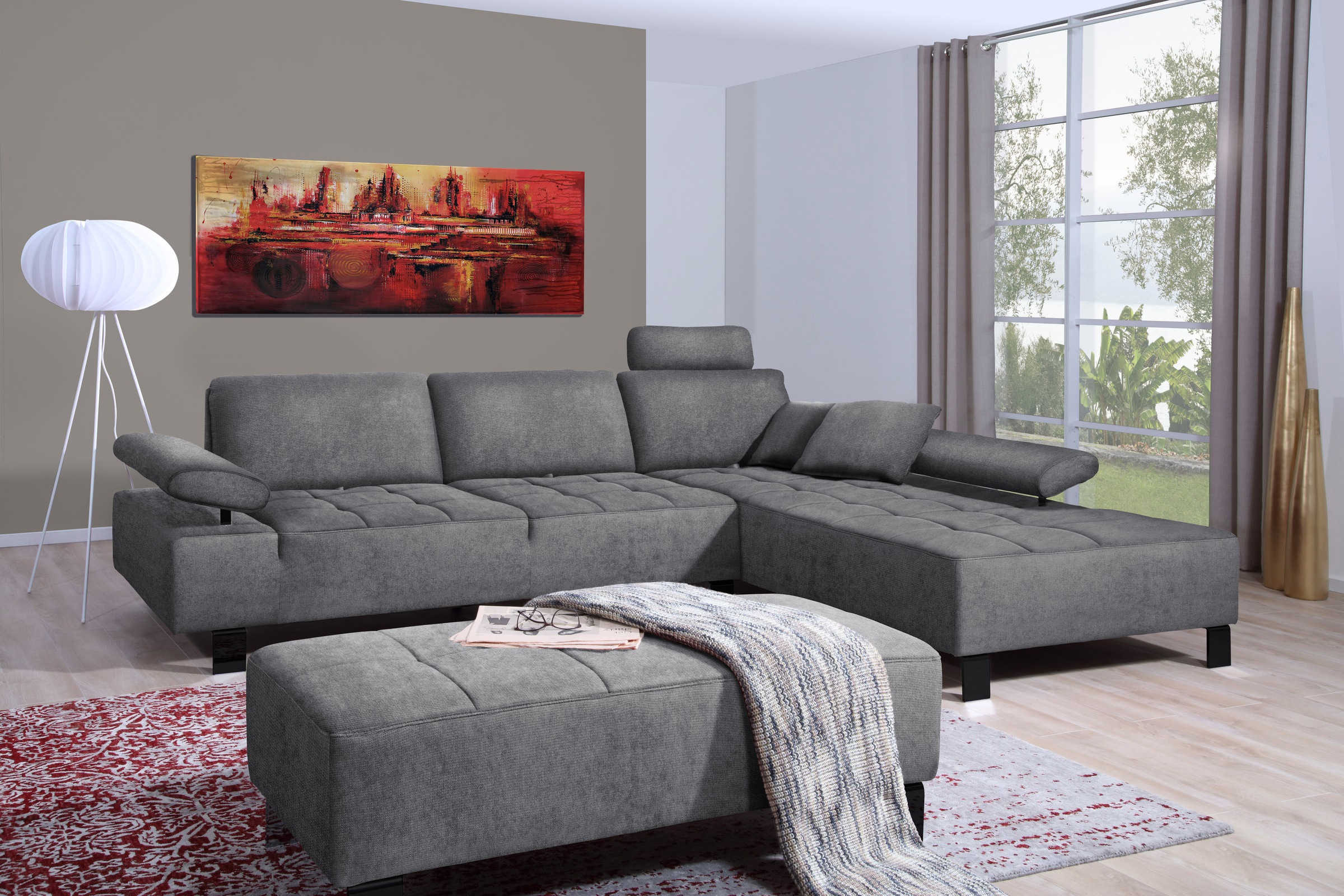 alina Sitzhocker »Royce«, 86 cm breit und 61 cm tief