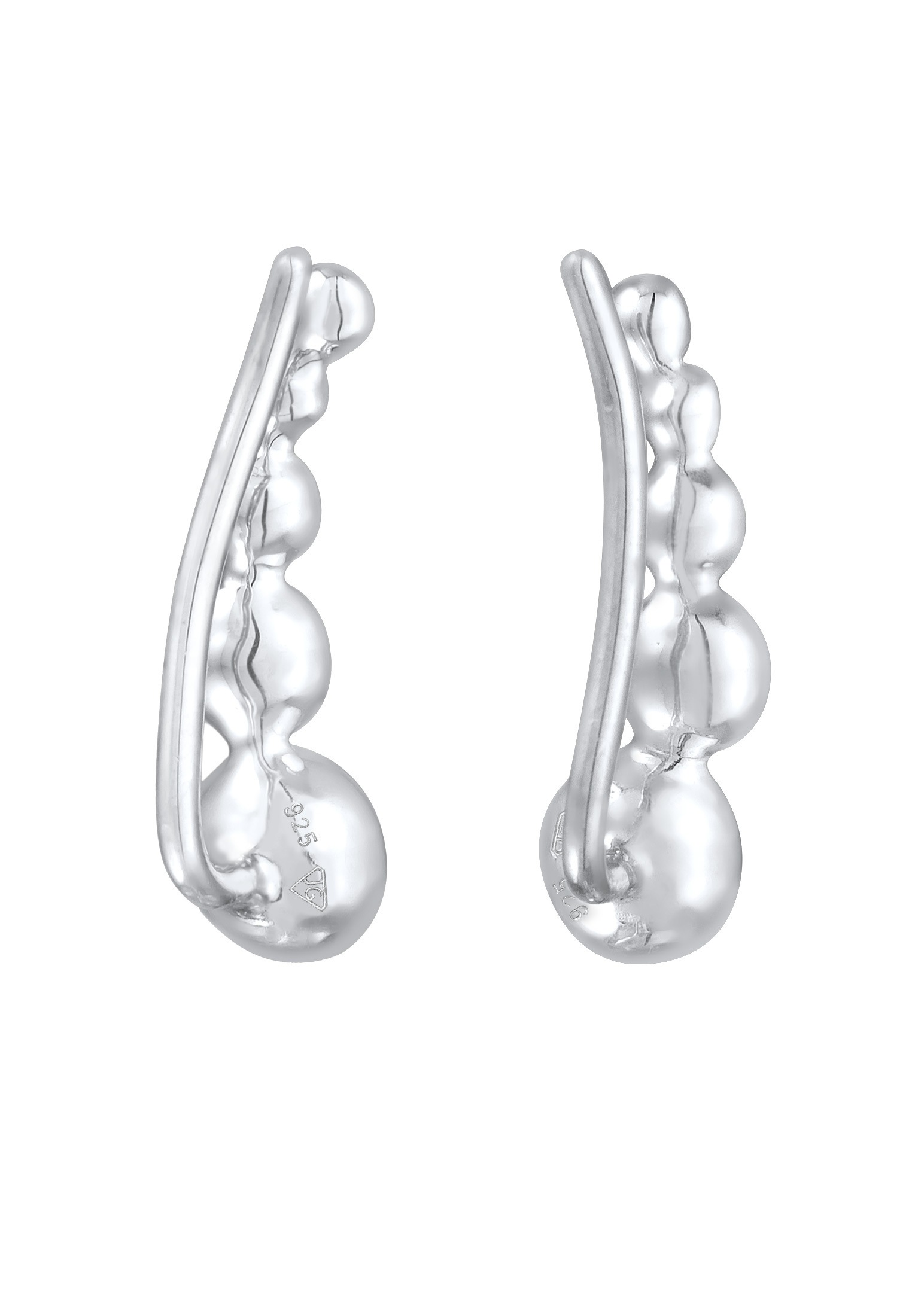 Elli Paar Ohrstecker »Ohrringe Ohrklemme Earclimber, mit Kristallen von Swarovski®«