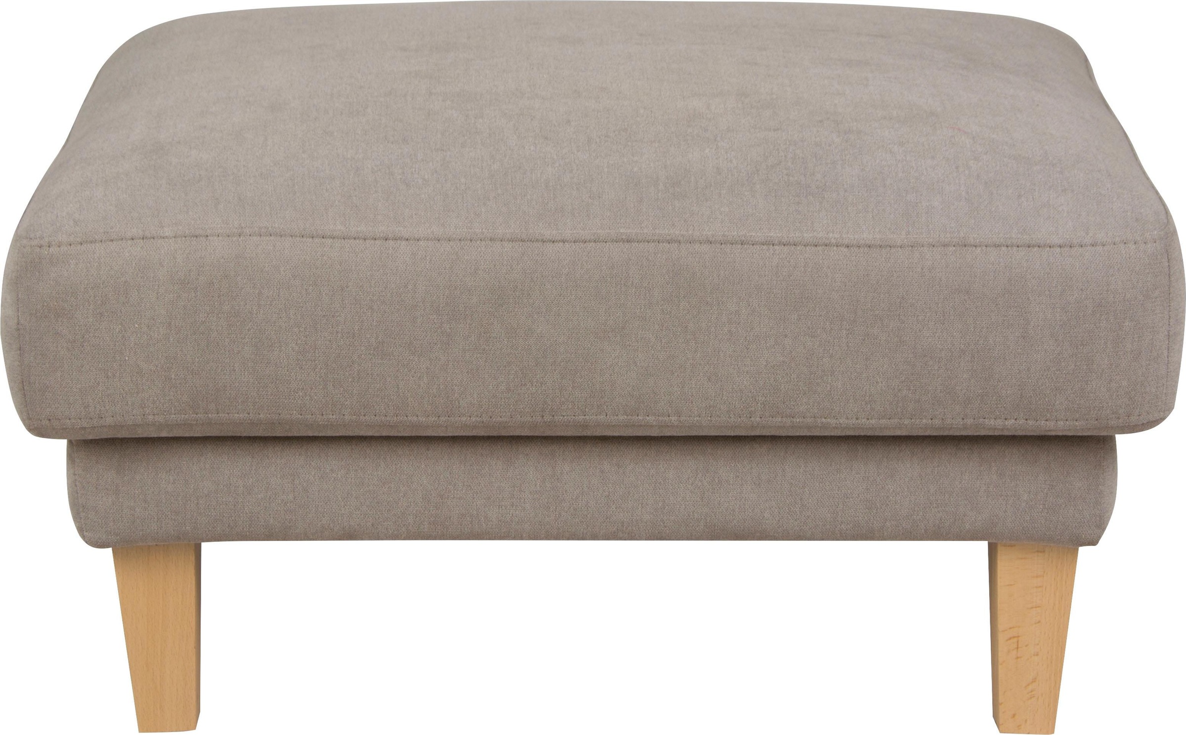 Home affaire Polsterhocker »TRIPLO passend zur Serie, Maße B/T/H: 82/72/46 cm«, mit Wellenunterfederung, in hochwertiger Verarbeitung