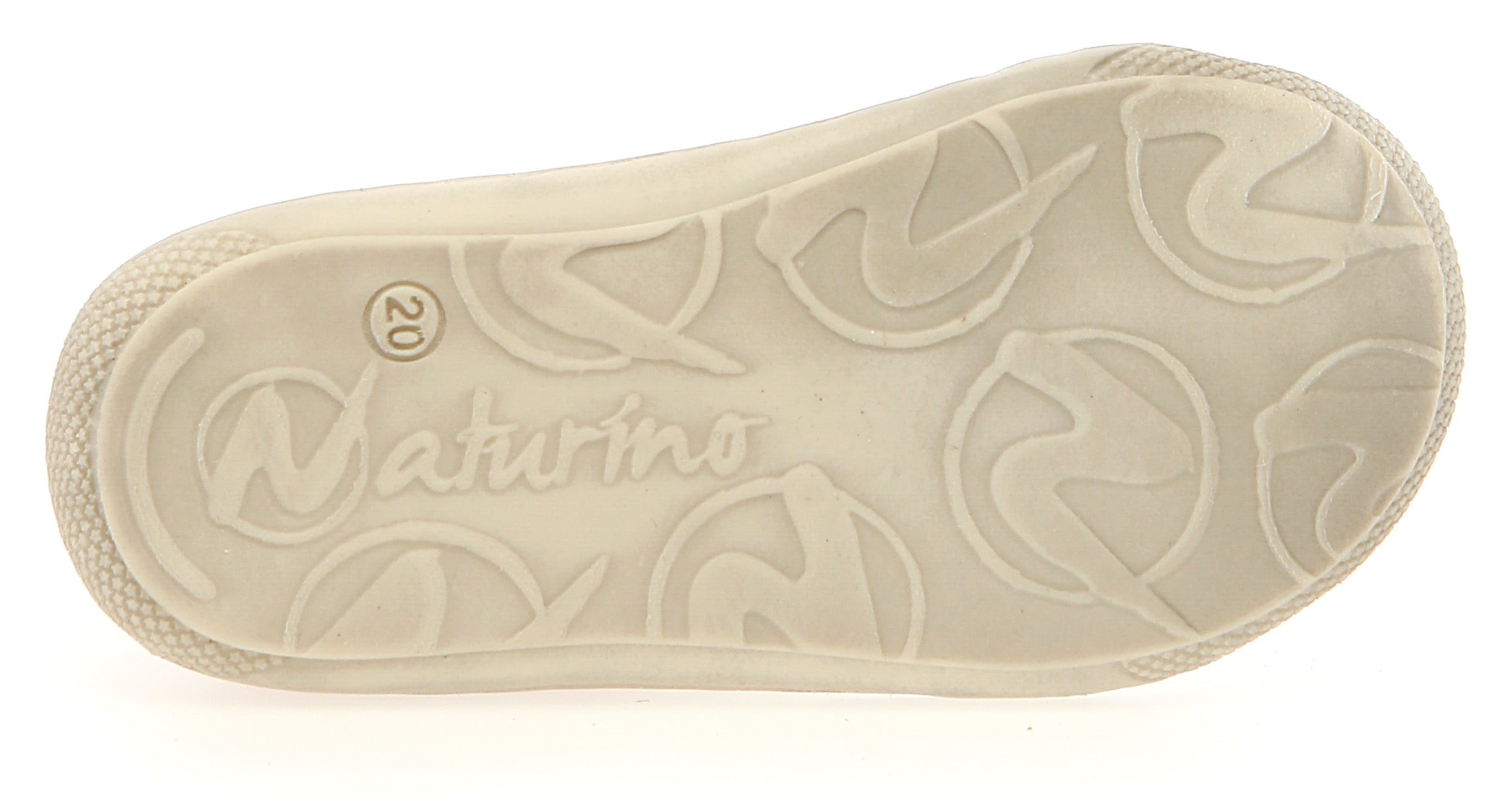 Naturino Lauflernschuh »COCOON BONE«, Babyschuh, Barfußschuh im Used-Look, Größenschablone zum Download