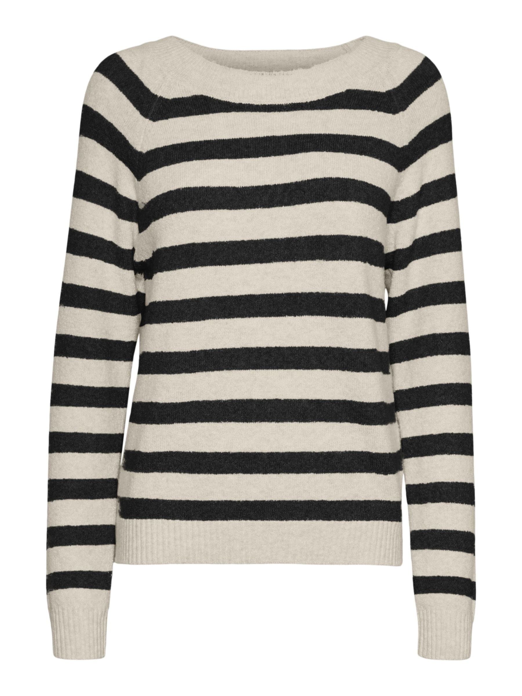 Vero Moda Rundhalspullover »VMDOFFY LS O-NECK BLOUSE GA NOOS«