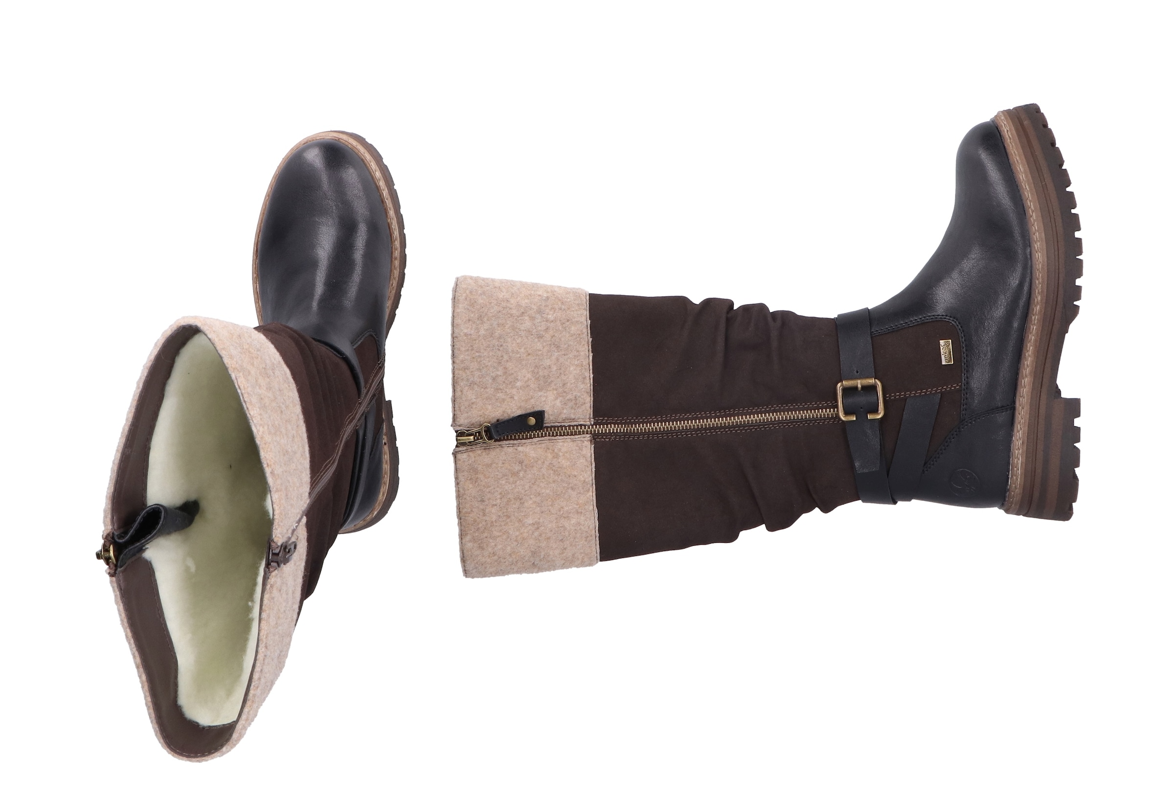 Rieker Winterstiefel  Langschaftstiefel mit wasserabweisender riekerTEX-Membran