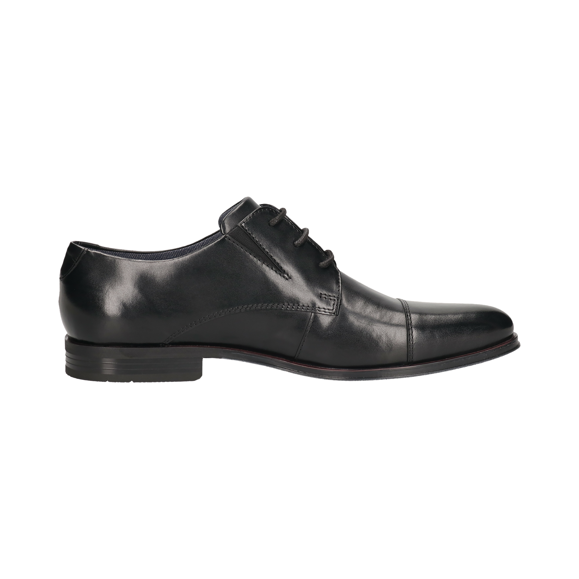 bugatti Schnürschuh  Halbschuh, Business-Schnürer, Anzugschuh mit seitlichem Logoschriftzug