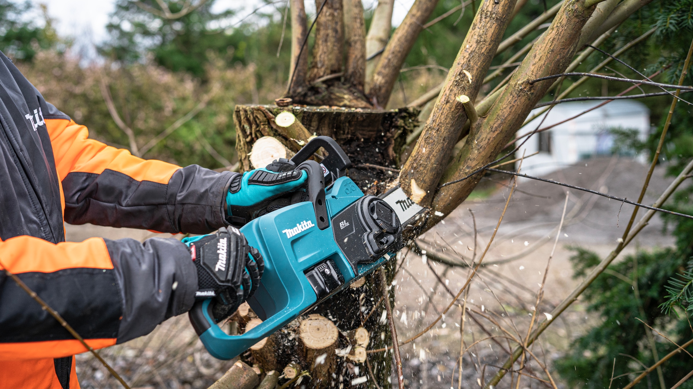 Makita Akku-Kettensäge »Akku-Kettensäge« ohne Akku und Ladegerät, 18V, 30 cm, 7,7 m/s