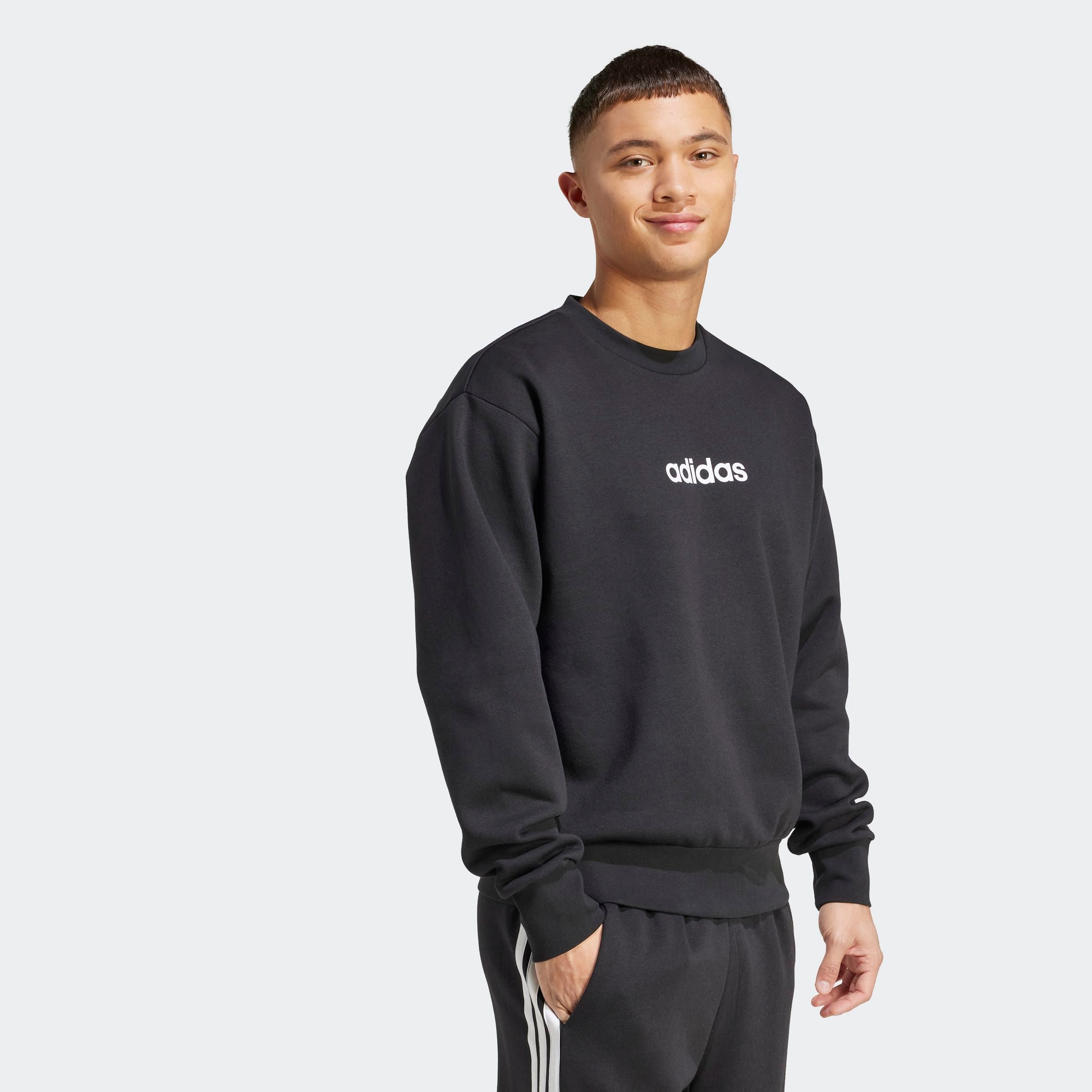 adidas Sportswear Sweatshirt »ESSENTIALS LINEAR FLEECE«
