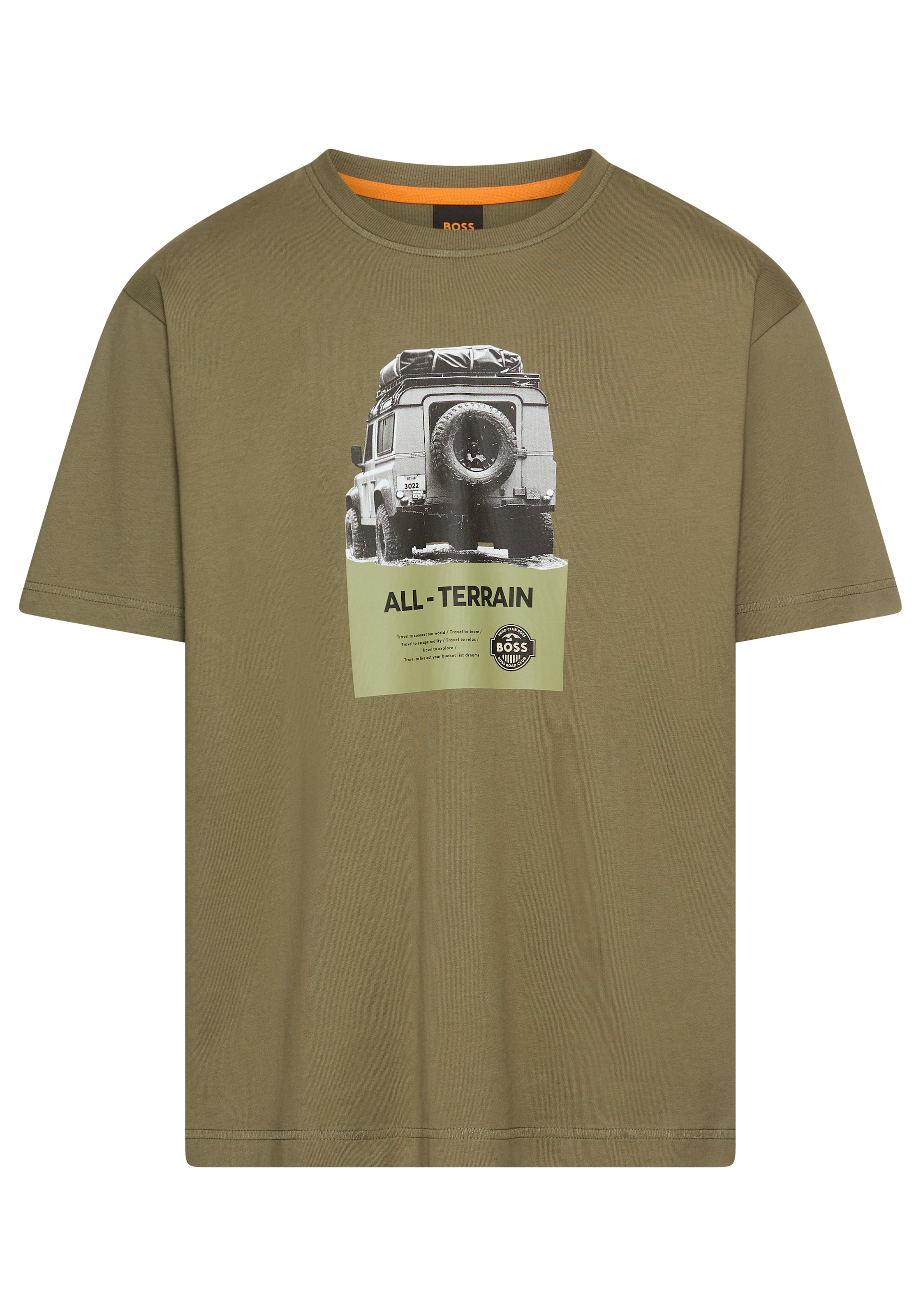 BOSS ORANGE T-Shirt »Te_Wagon«, mit coolem Fotodruck