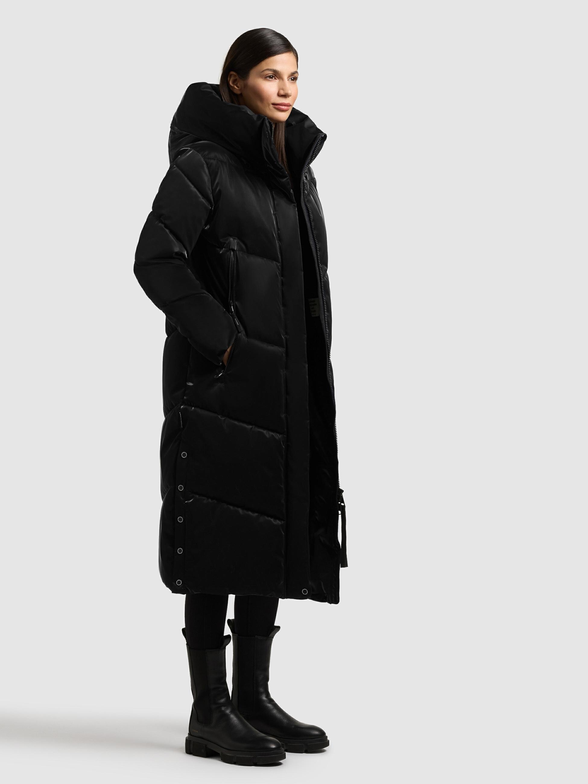 khujo Wintermantel »Wintermantel Pulset Shiny«