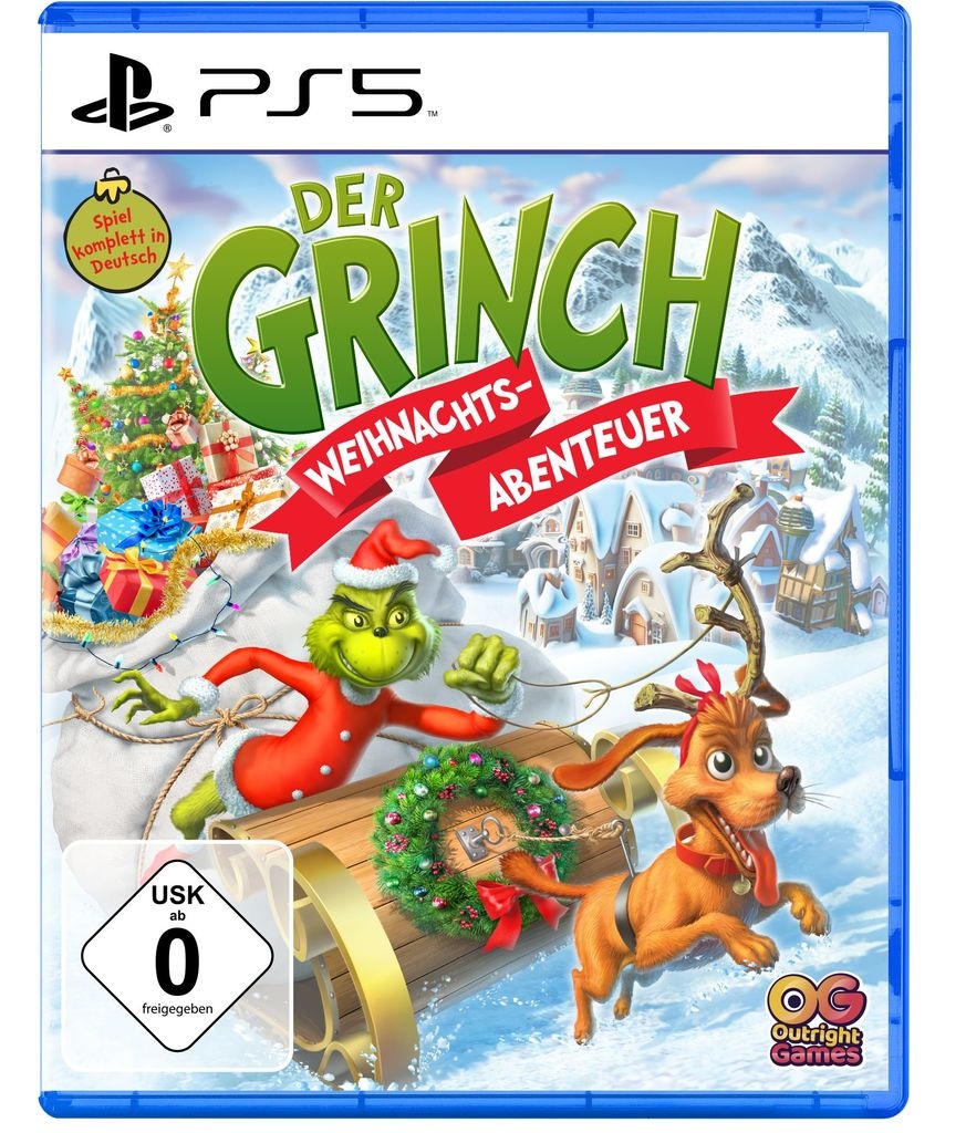 Outright Games Spielesoftware "Der Grinch - Weihnachtsabenteuer" PlayStation 5