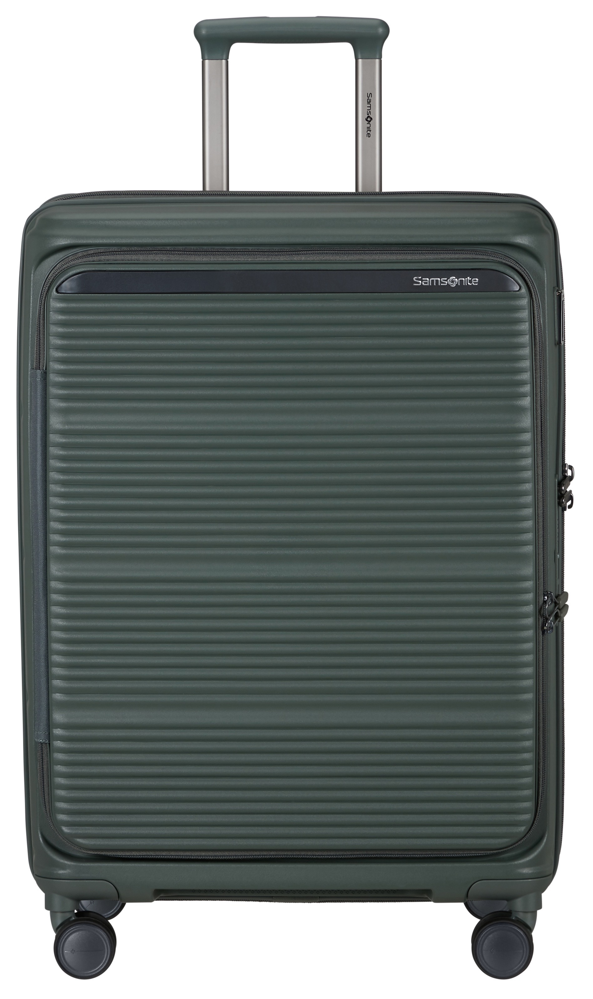 Samsonite Hartschalen-Trolley »PARALUX, verschiedene Größen und Farben« 72 l 4 Rollen Reisegepäck mit Frontfach Packwürfel Trennpolster