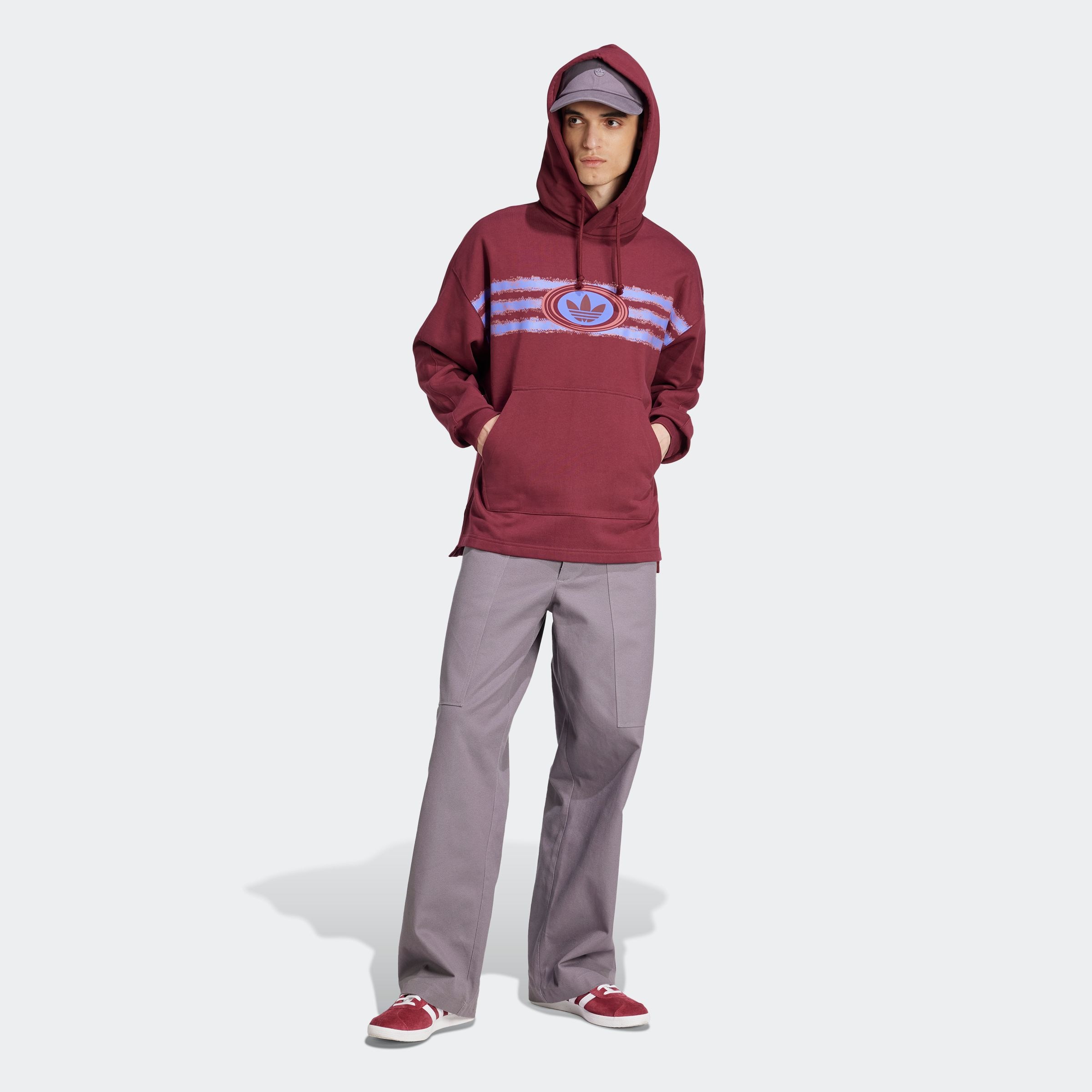 adidas Originals Kapuzensweatshirt »ADIDAS ORIGINALS 90S FLEECE HOODIE«
