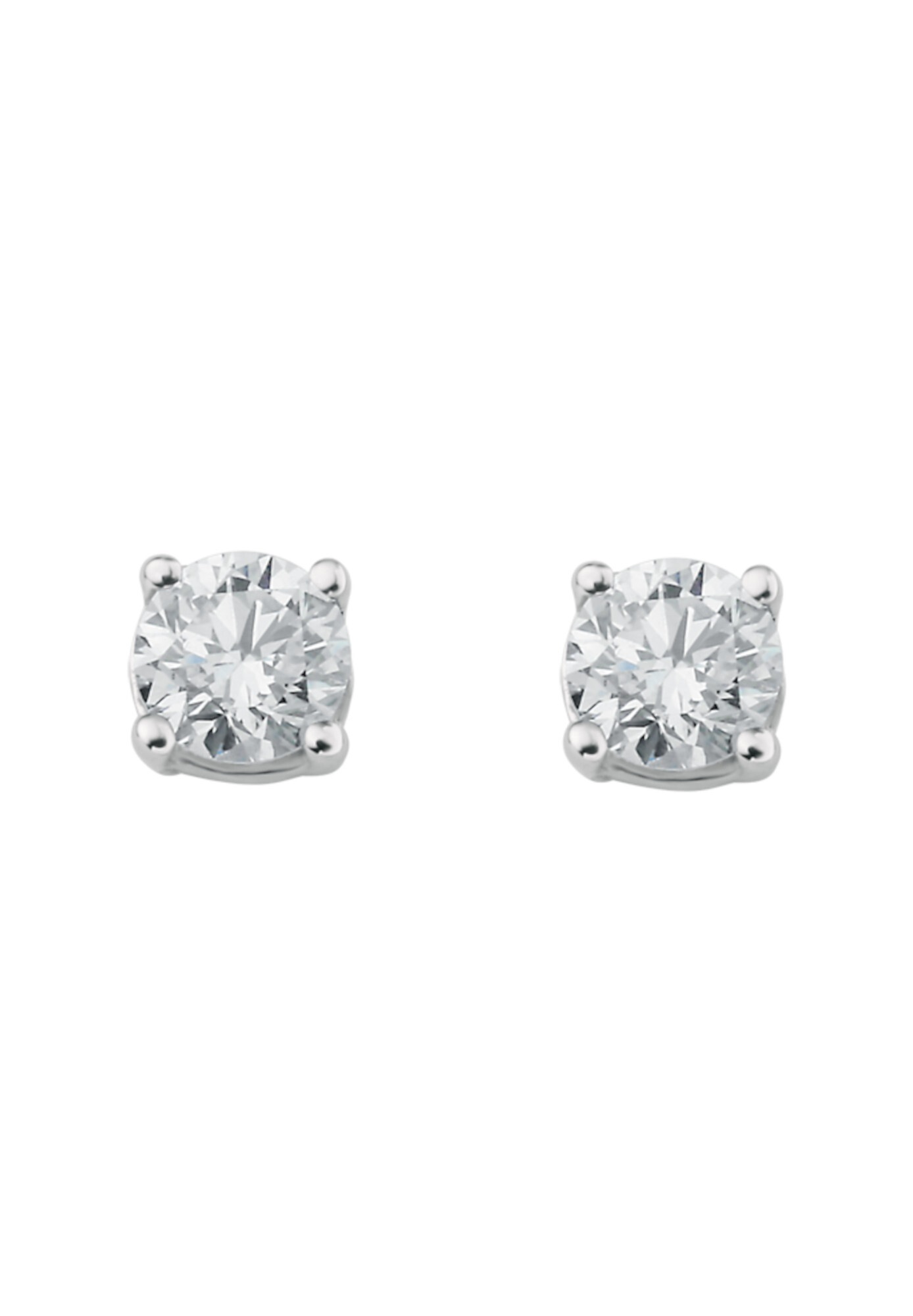 ONE ELEMENT Paar Ohrstecker »0.15 ct Diamant Brillant Ohrringe  Ohrstecker aus 585 Weißgold«