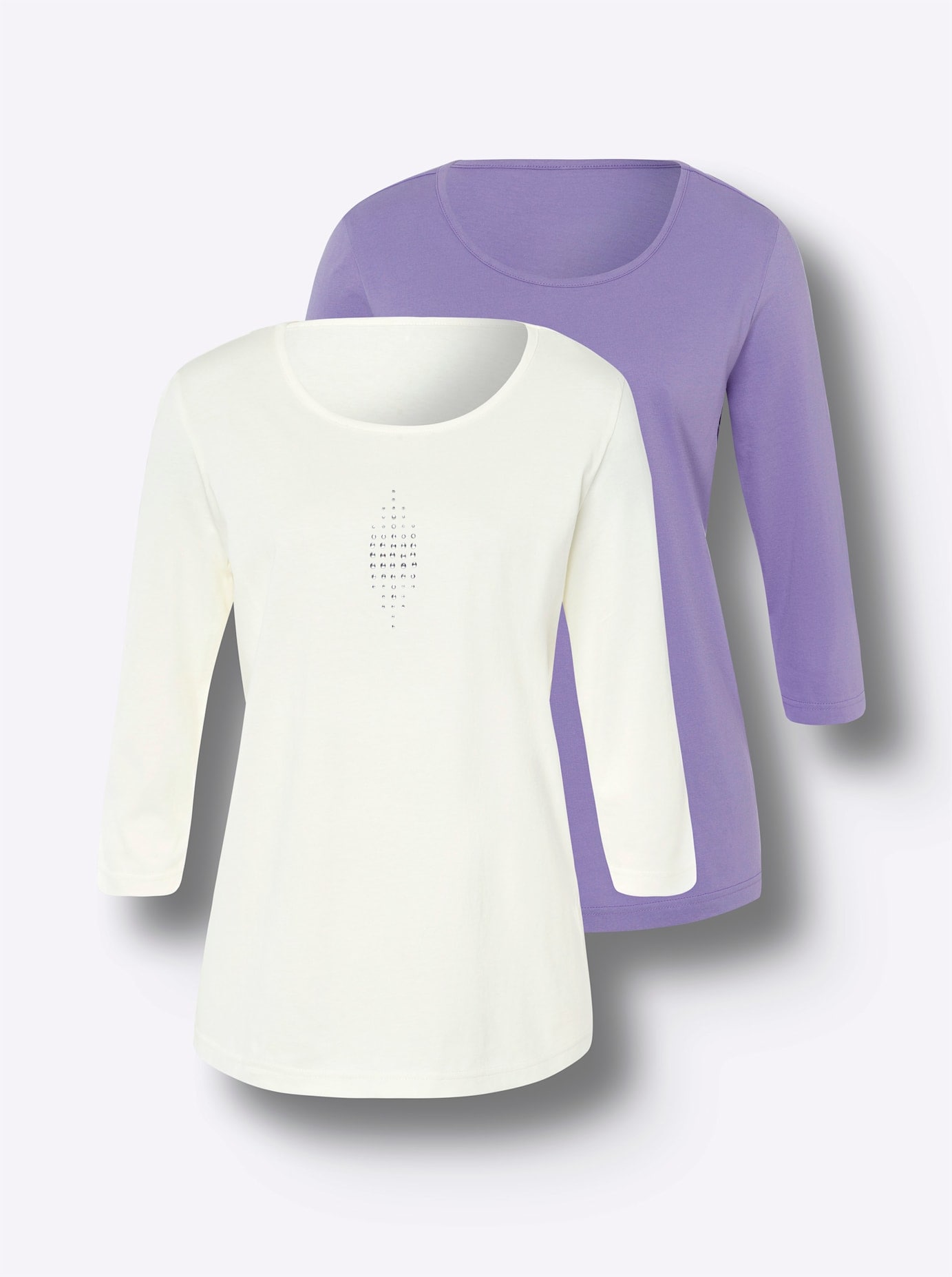 Classic Basics 3/4-Arm-Shirt »Doppelpack Shirts« 2 Stk.