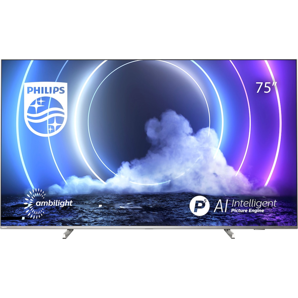 Philips LED-Fernseher »75PML9506/12«, 189 cm/75 Zoll, 4K Ultra HD, Smart-TV-Android TV