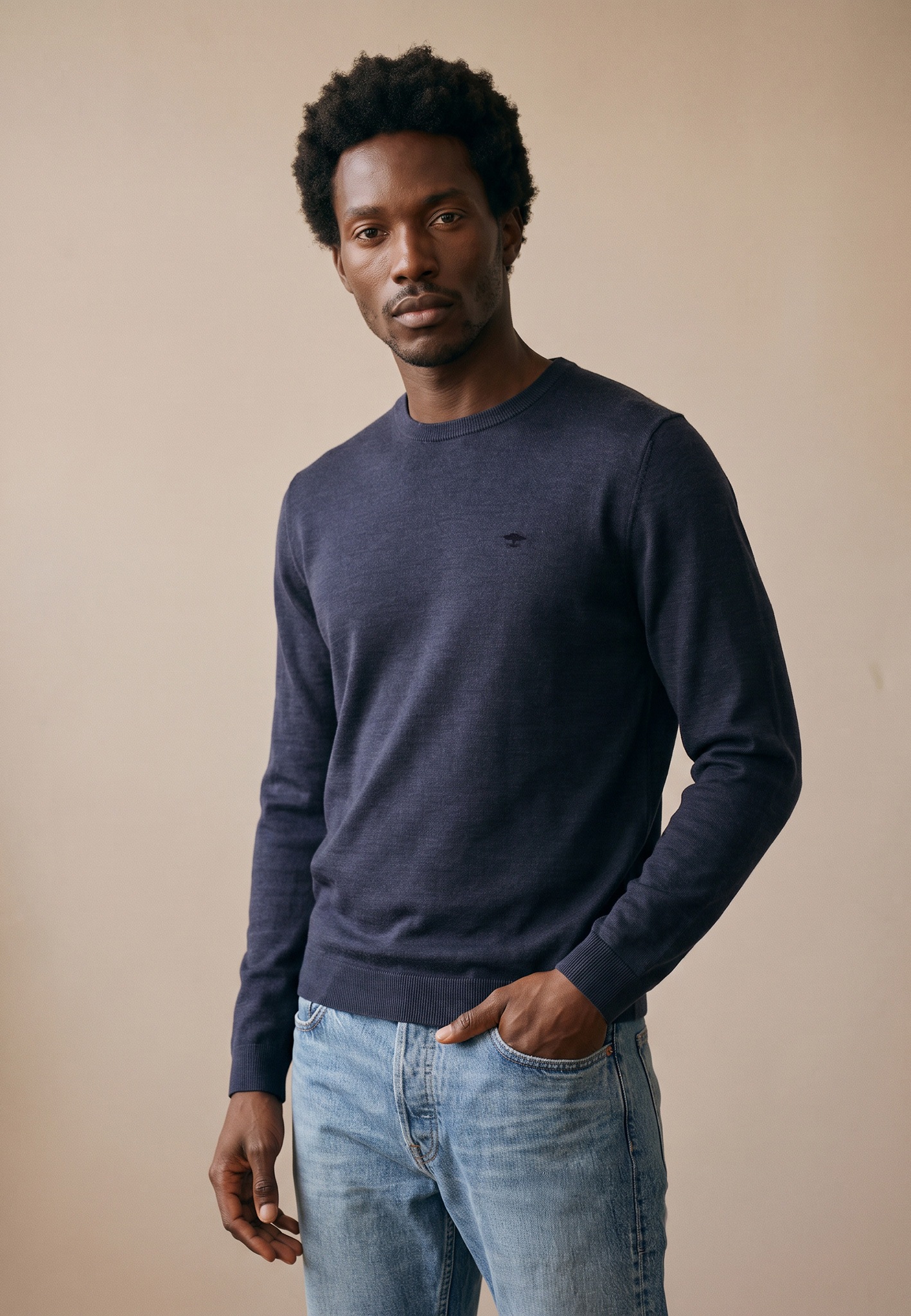 FYNCH-HATTON Wollpullover mit Wolle