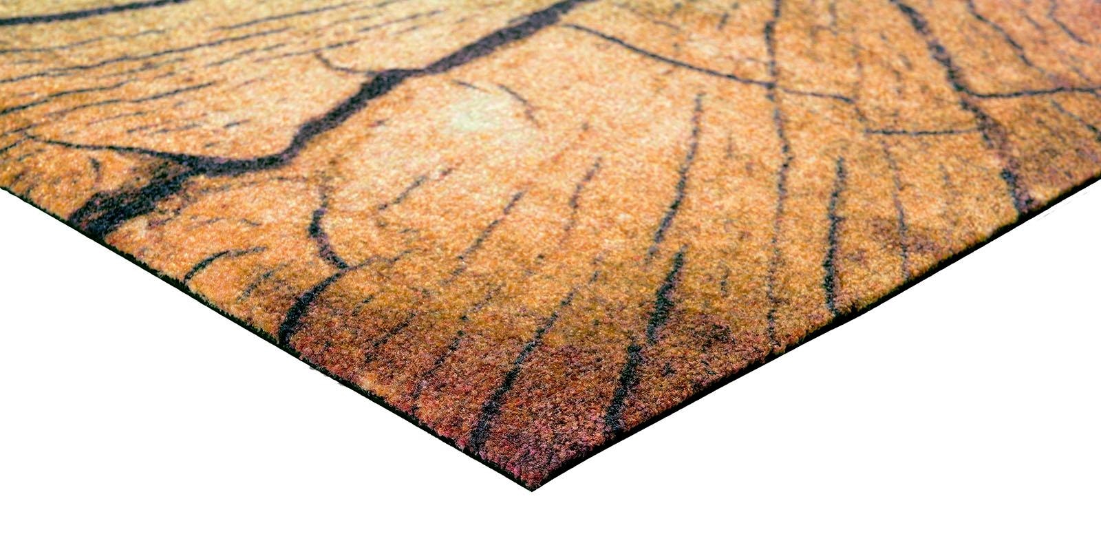 wash+dry by Kleen-Tex Teppich »Wood Land«, waschbar, rechteckig, rutschhemmend, Wohnzimmer