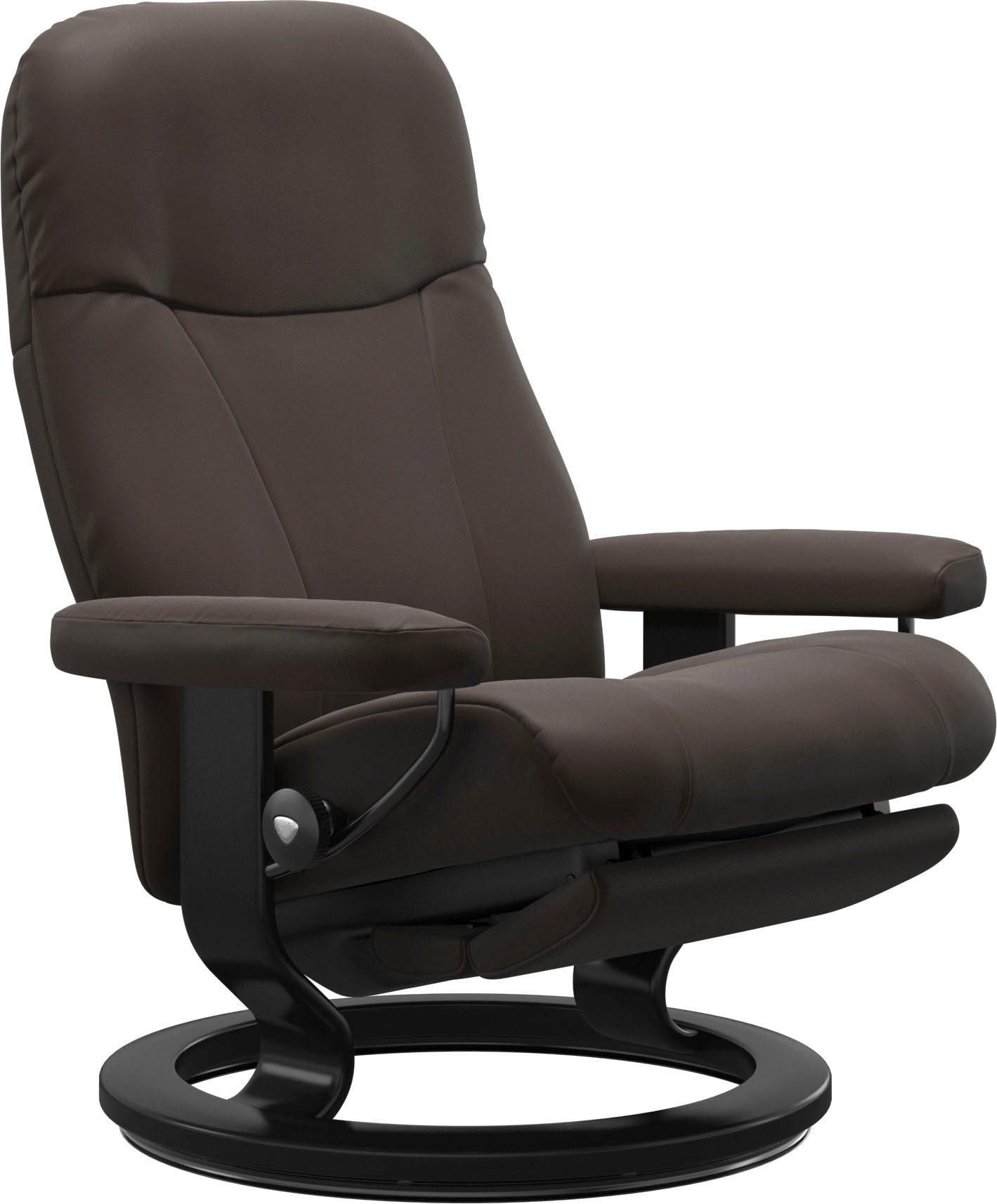 Stressless® Relaxsessel »Garda«, verstellbar, optional 2-motorisch, Größe M & L, Gestell Schwarz