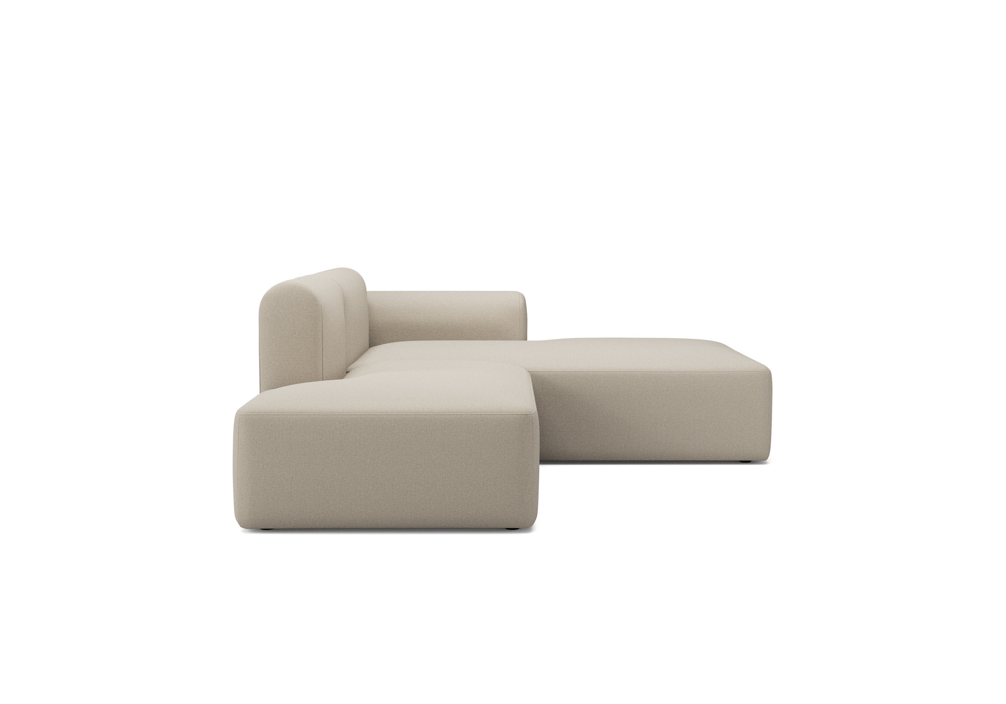 Tenksom Ecksofa »Rund, Relax-Ecke, Big-Sofa, Endless Seating,« Bezüge wechselbar, Kaltschaum im Sitz, Nordic Swan Ecolabel