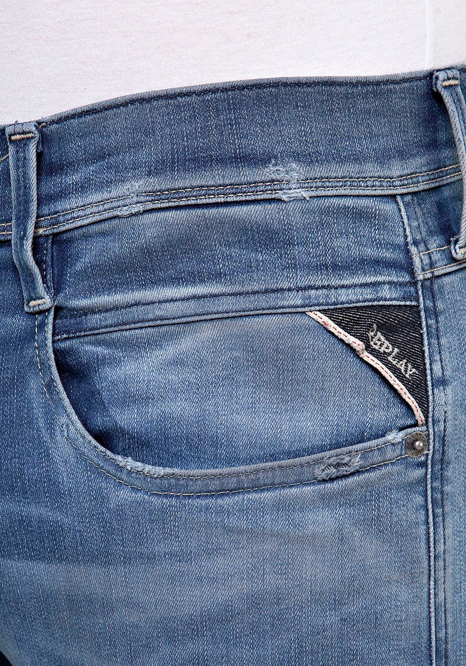 Replay Slim-fit-Jeans »ANBASS HYPERFLEX BIO«