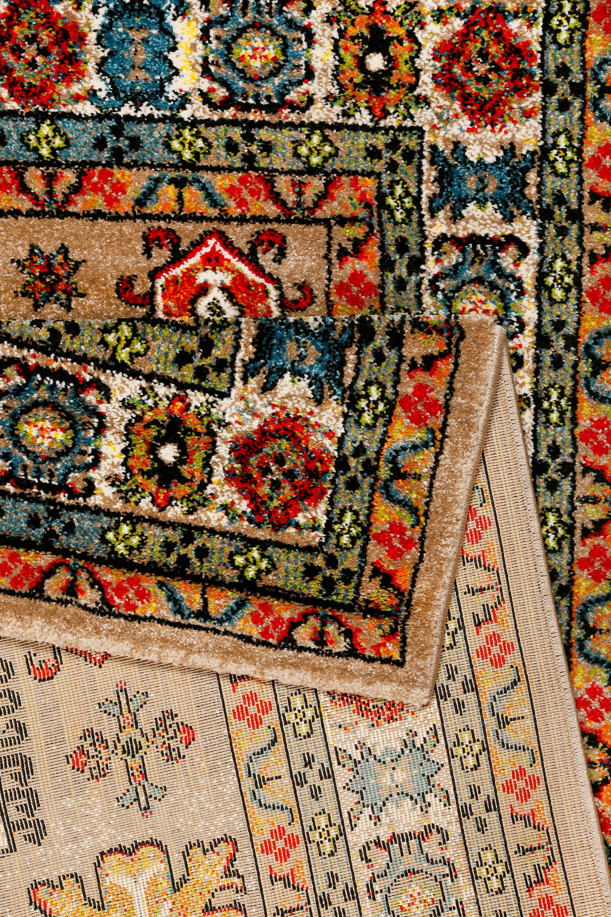 Wecon home Teppich »Majorelle«, rechteckig, 13 mm Höhe, Wohnzimmer