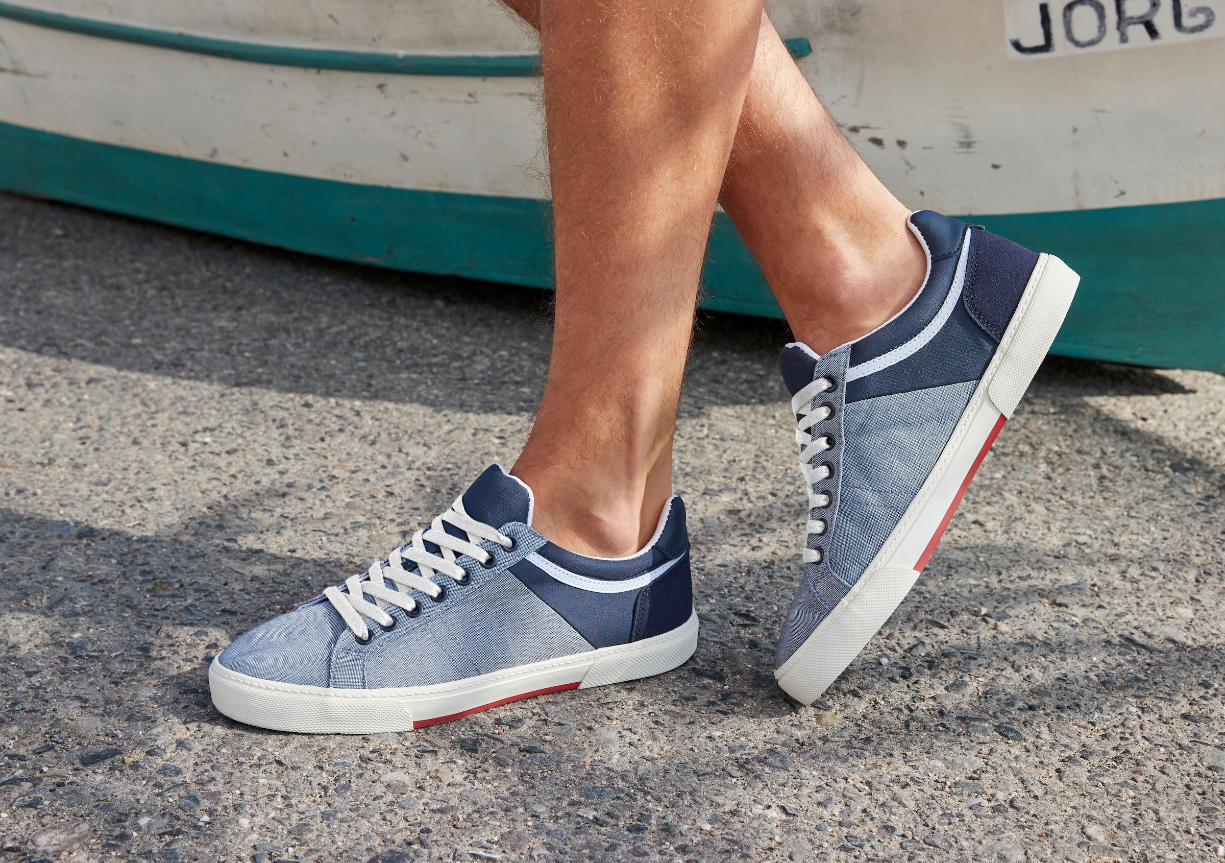 AUTHENTIC LE JOGGER Sneaker »Schnürschuh«, aus hochwertigen Materialien, Schnürhalbschuhe, Freizeitschuhe VEGAN