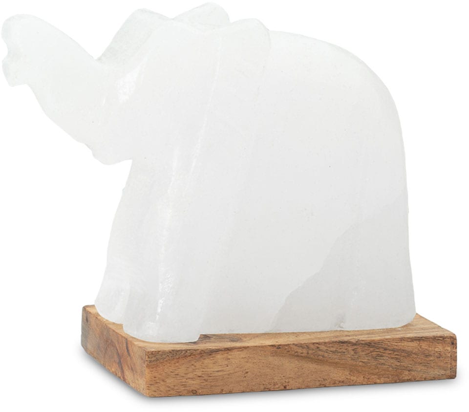 HIMALAYA SALT DREAMS Salzkristall-Tischlampe »Elefant«, 11cm aus online ca. Garantie Stein Salzkristall H: kaufen ein XXL jeder mit | Unikat, Jahren 3 - Handgefertigt
