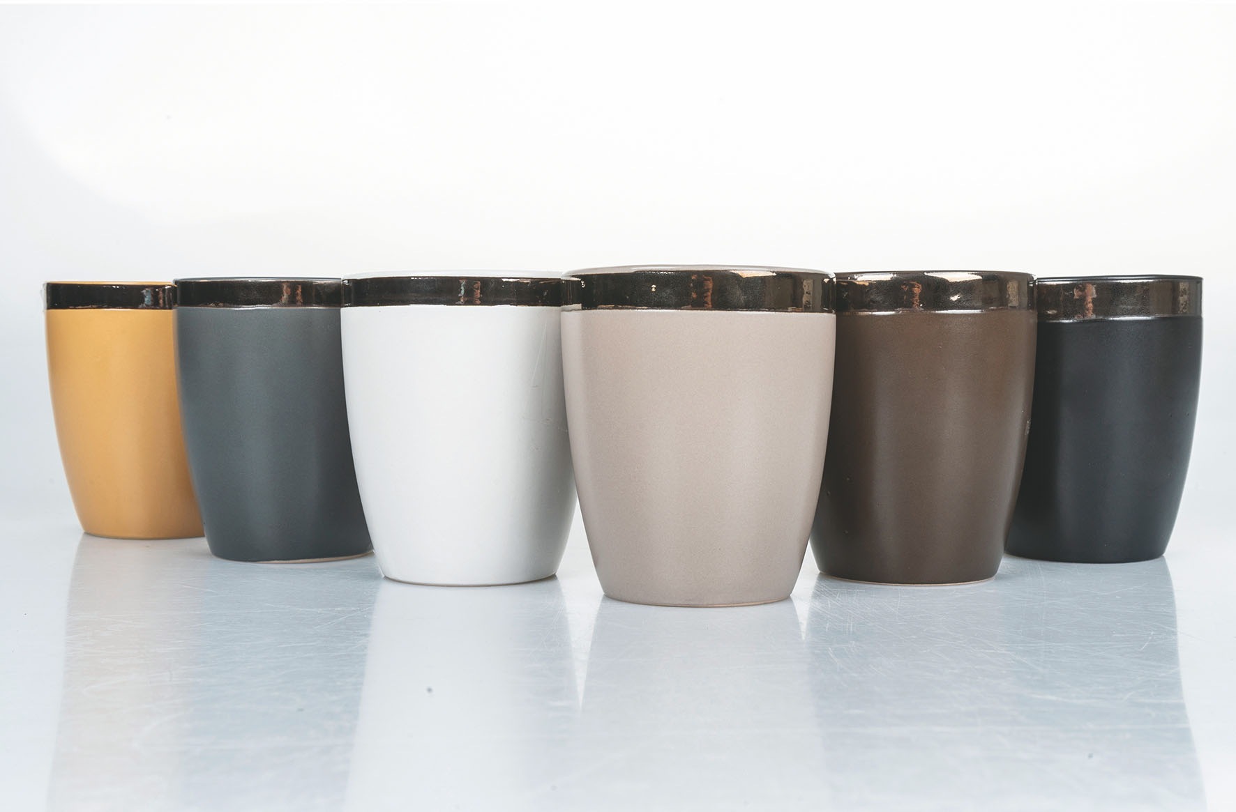 Villa d'Este Becher »Naima«, (Set, 6 tlg.), Trinkbecher-Set, 6-teilig, Inhalt 330 ml