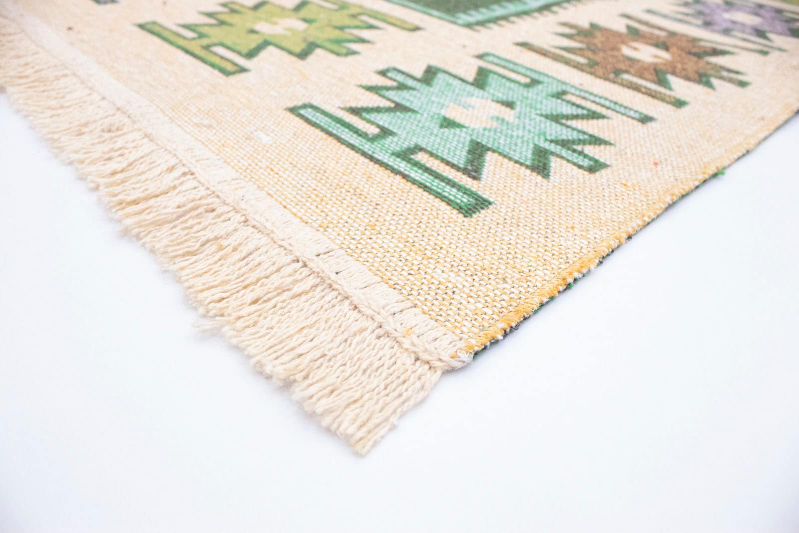 morgenland Wollteppich »Kelim Teppich - Trendy »Ariz« Rechteckig«, rechteckig, 0,5 mm Höhe, Flachgewebe