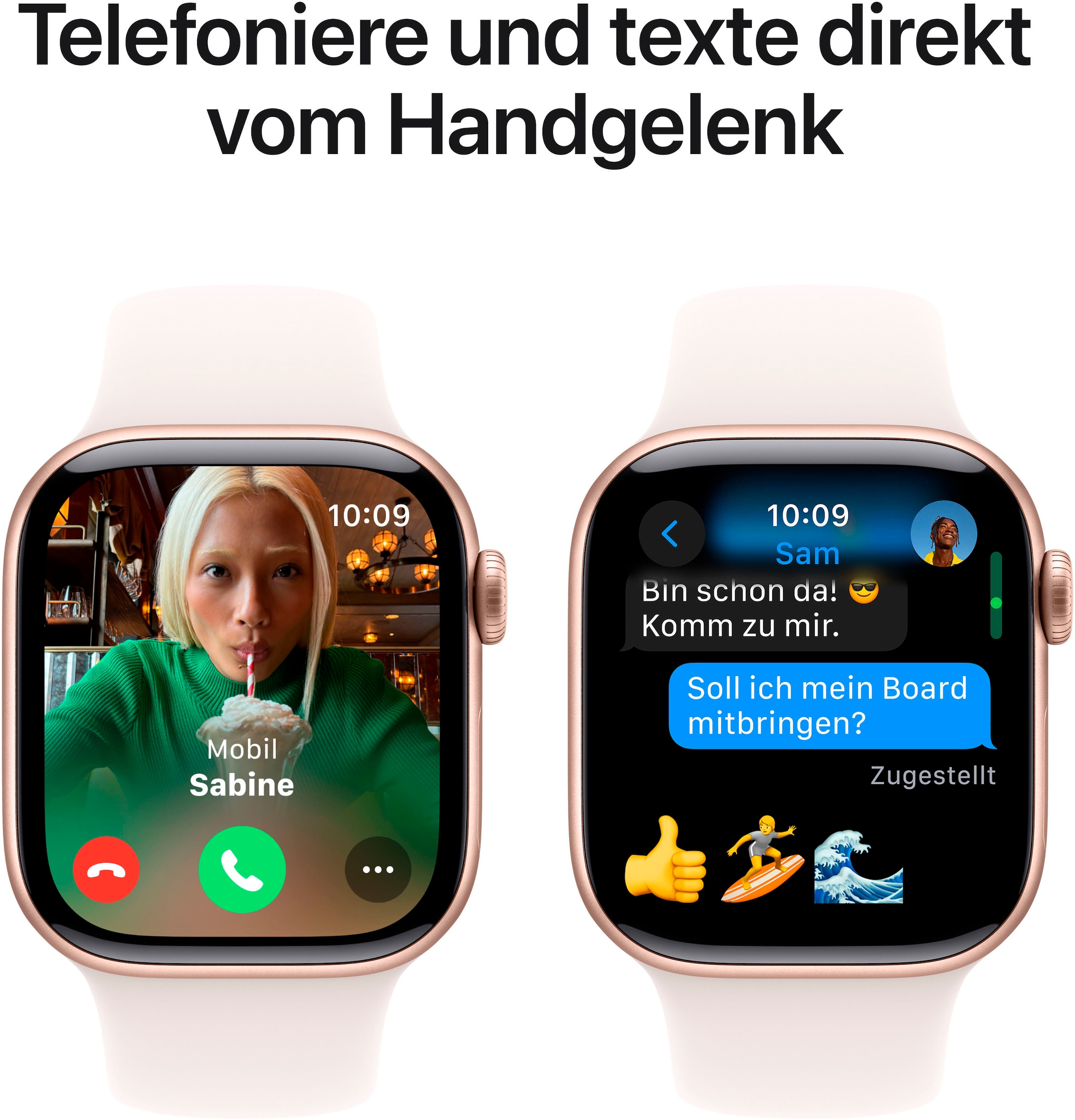 Apple Smartwatch »Watch Series 10 Aluminium«, Watch OS 11
