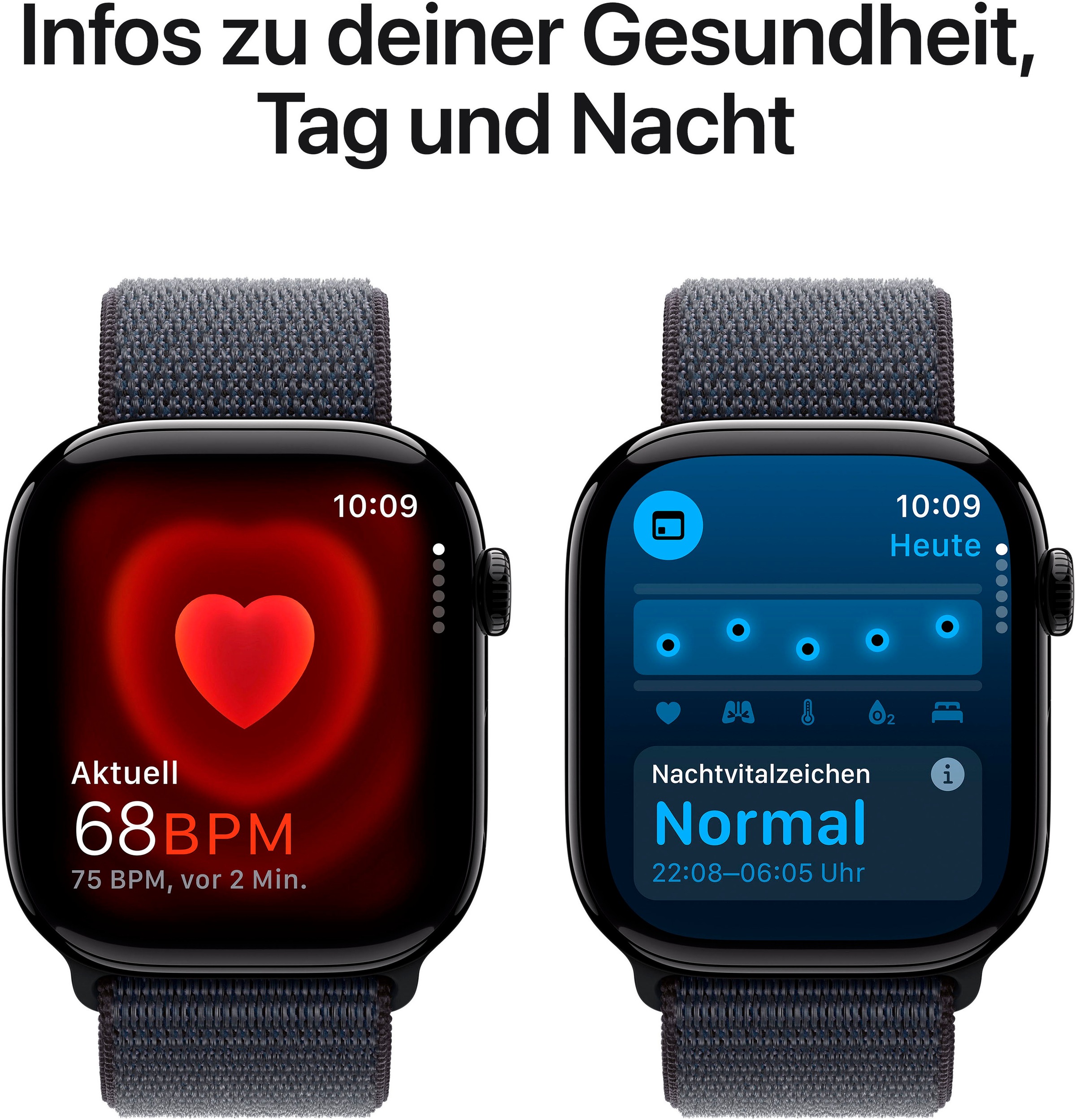 Apple Smartwatch »Watch Series 10 Aluminium«, Watch OS 11