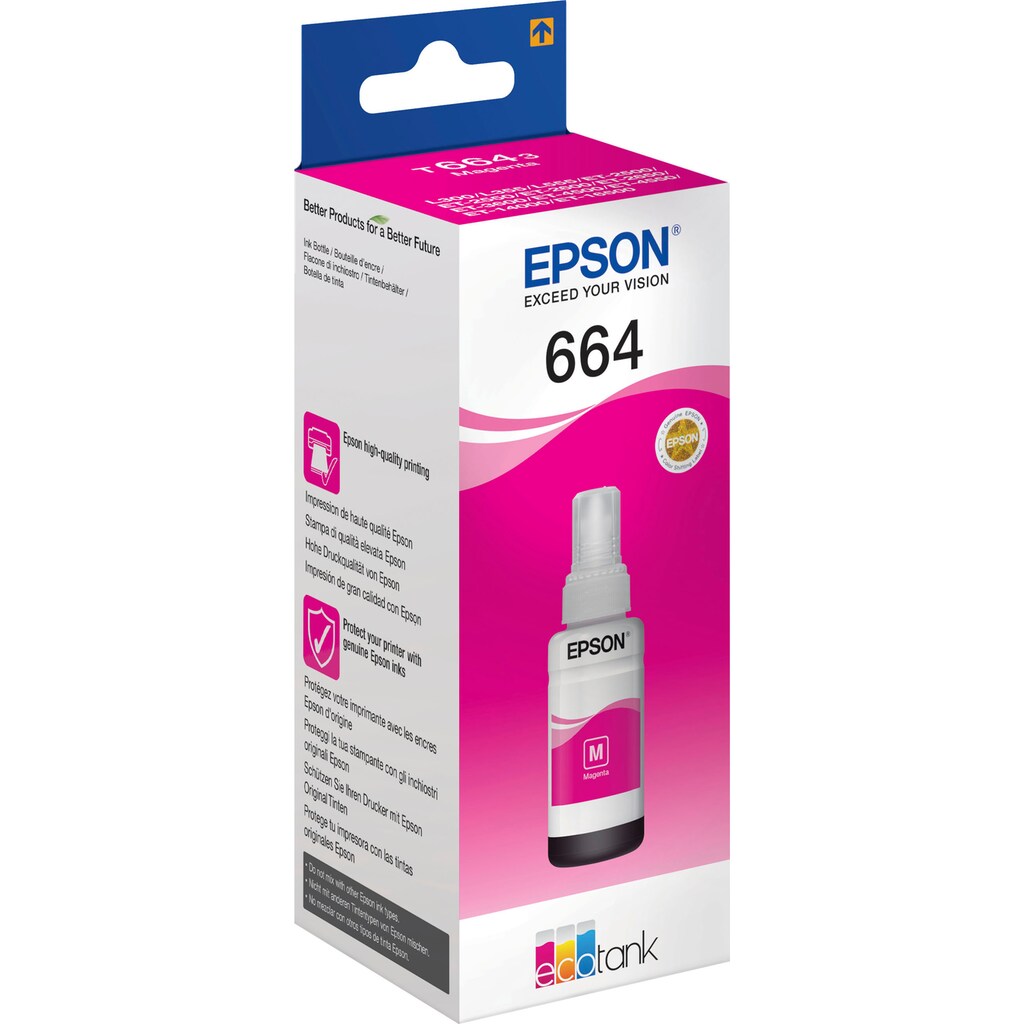 Epson Nachfülltinte »T6643«, für EPSON, (1 St.)
