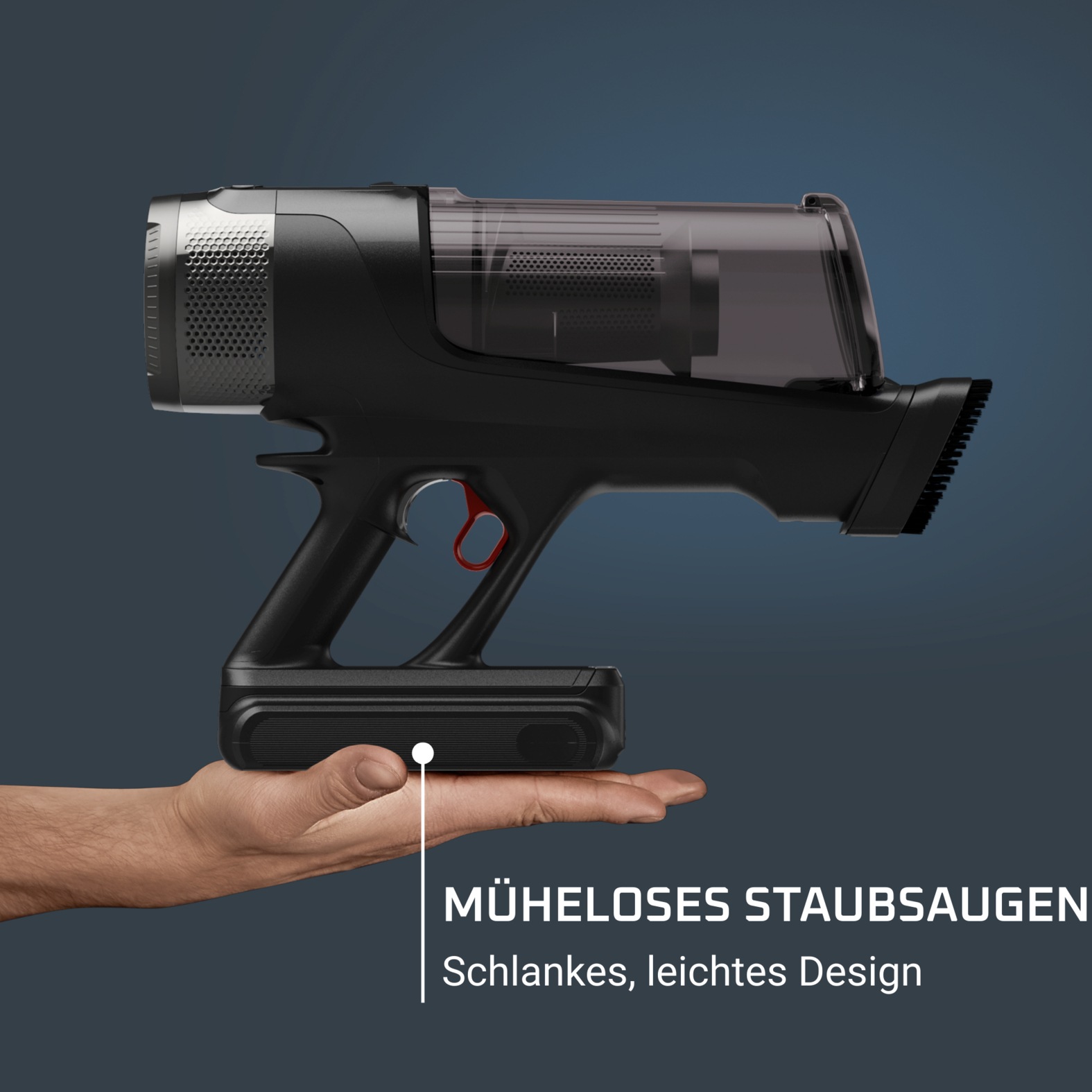 Rowenta Akku-Handstaubsauger »13.60 Allergy, hohe Saugleistung, ultraleicht, Flex-Gelenk, LED-Licht«, sehr leicht, automatische Saugleistungsanpassung, RH9A36