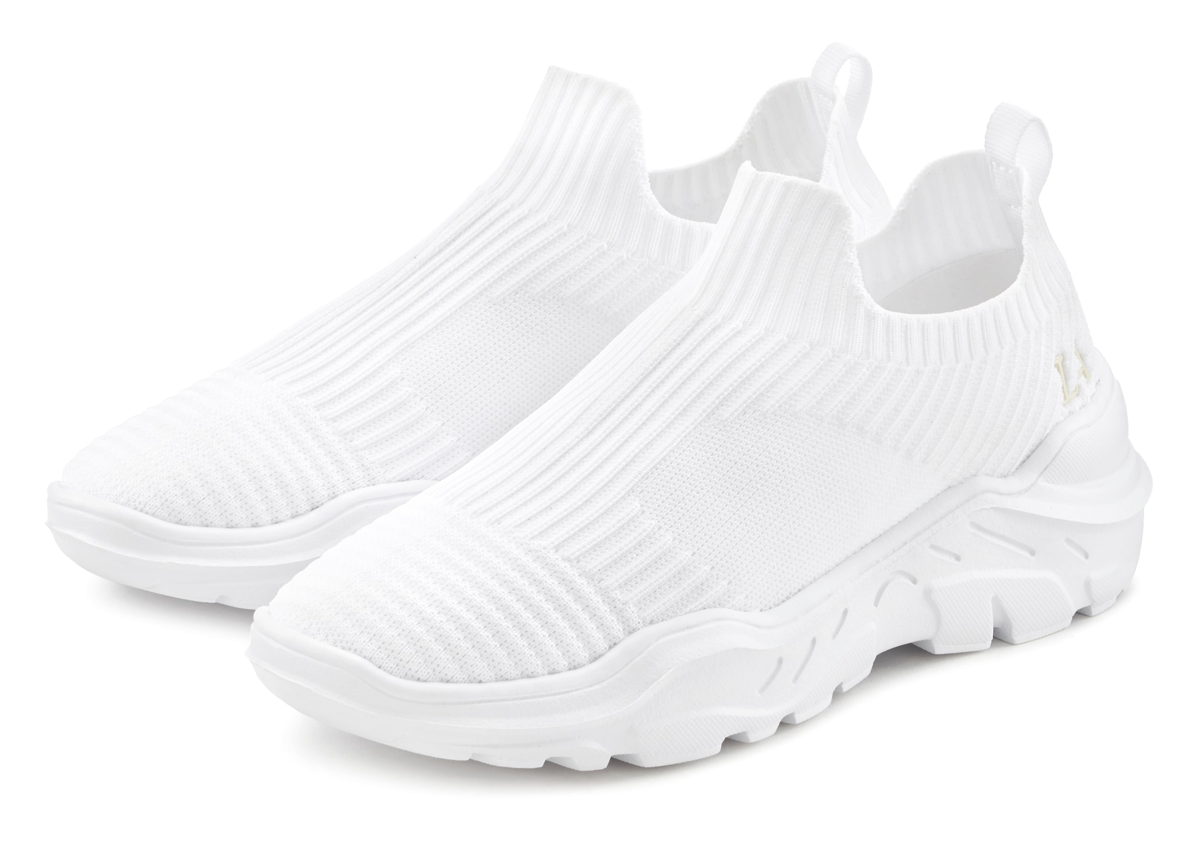 LASCANA Sneaker, Slip-On-Sneaker, Halbschuh, Slipper, Freizeitschuh VEGAN