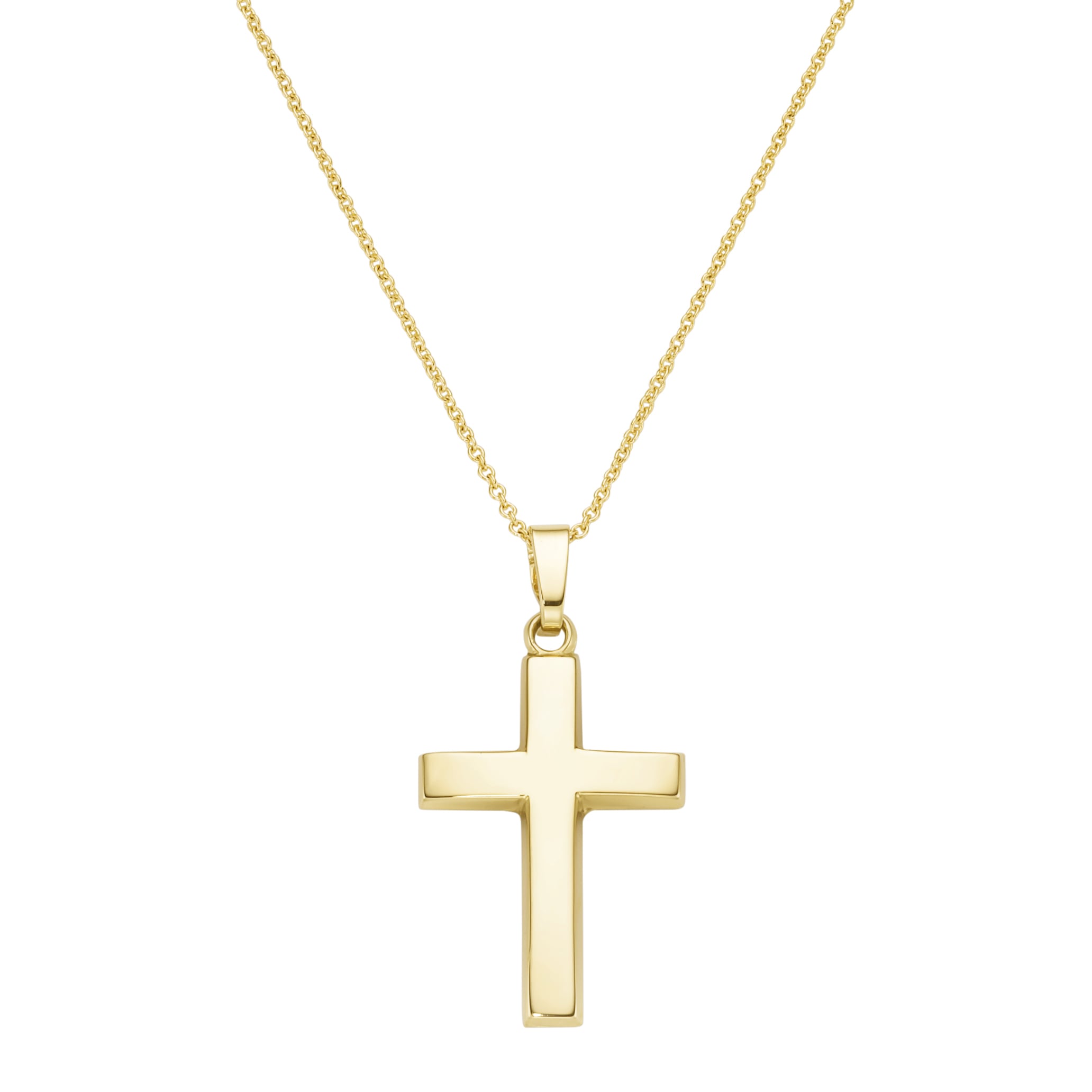 Luigi Merano Kreuzkette »Kette Kreuz UNIVERSAL online Anhänger, Gold 585« bei