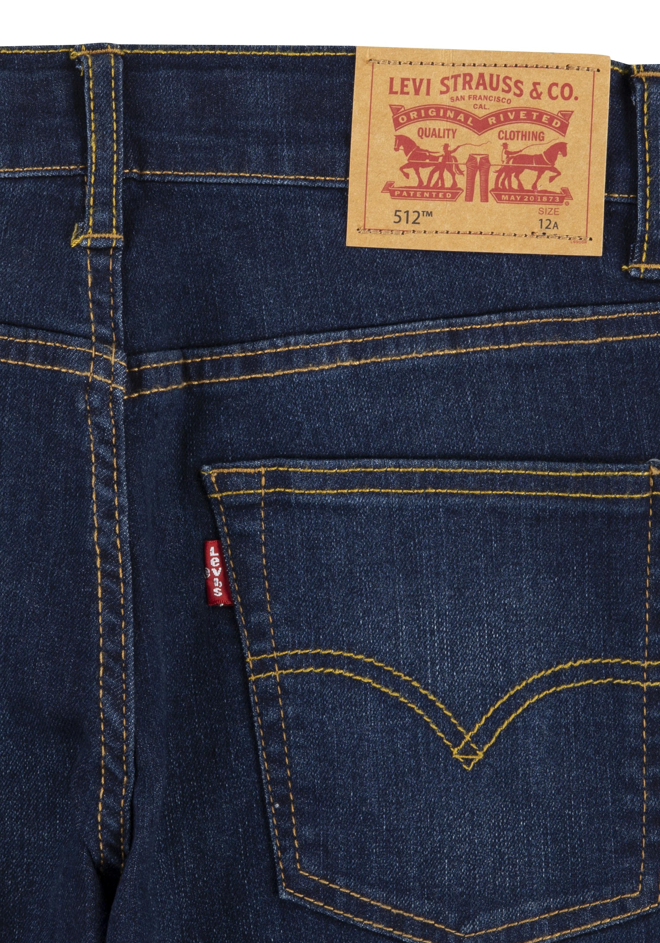 Levi's® Kids Stretch-Jeans »LVB 512 SLIM TAPER JEANS«, for BOYS